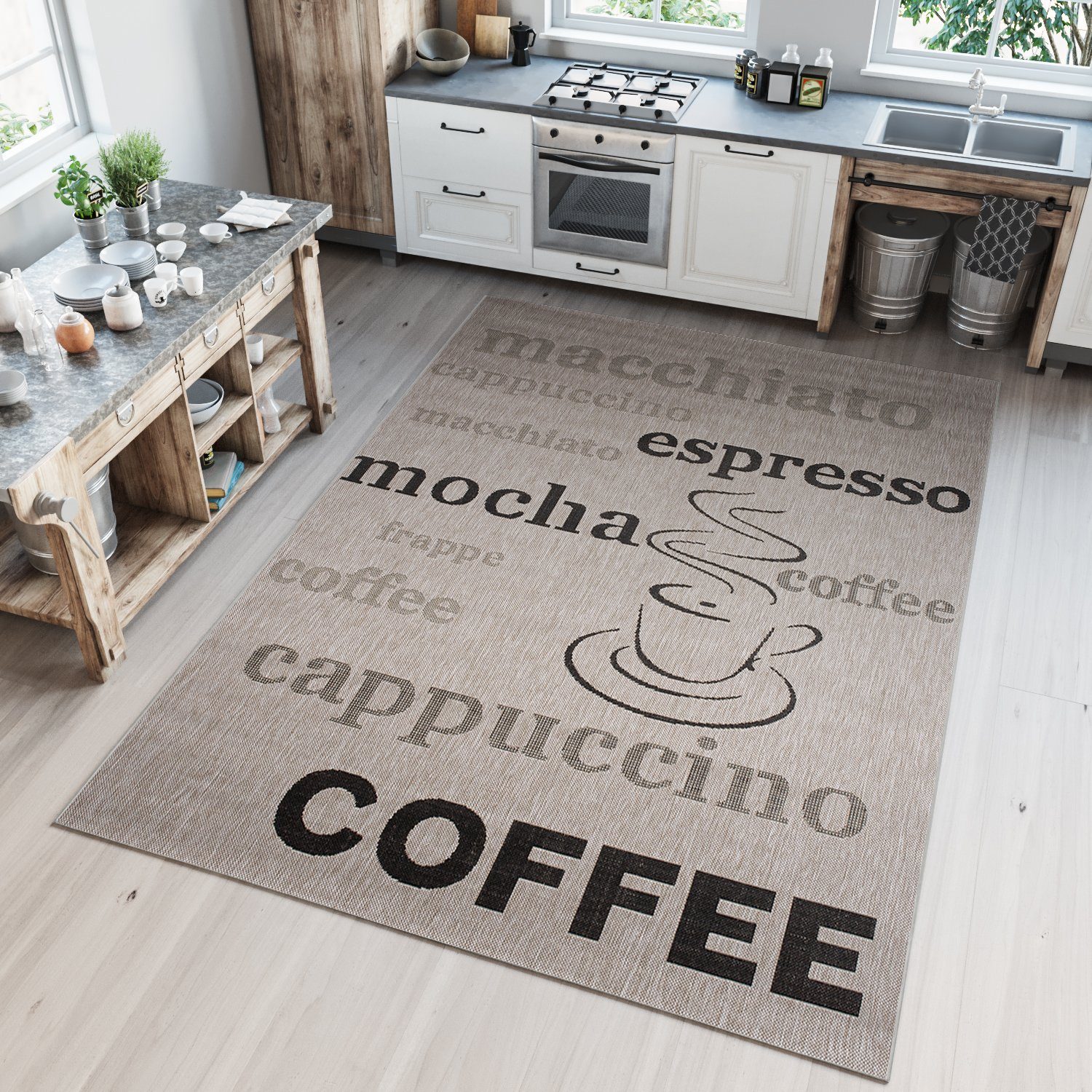 Tapiso Sisalteppich FLOORLUX, rechteckig, Höhe: 6 günstig online kaufen
