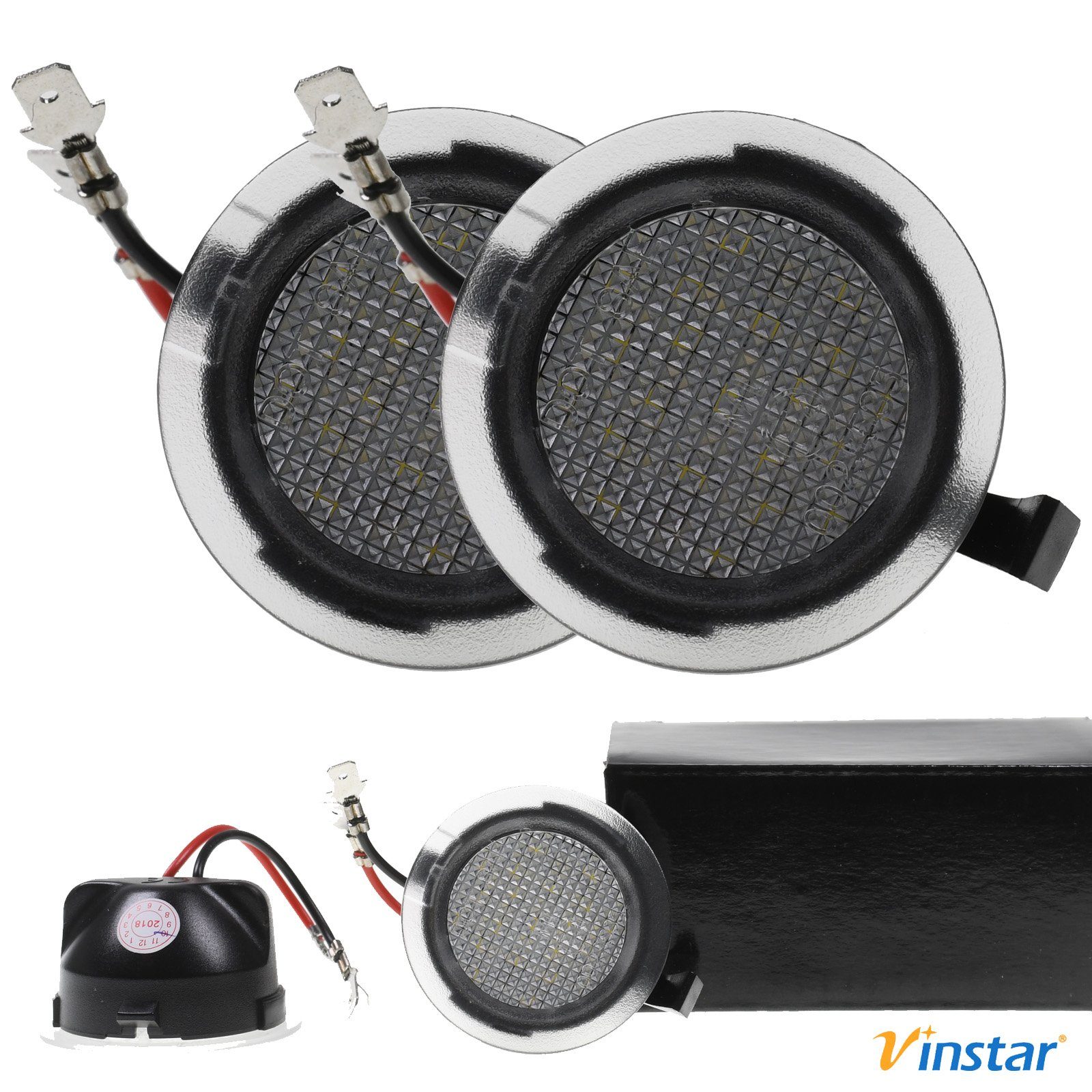 2x Canbus LED Kennzeichenbeleuchtung für Ford C-Max Focus II