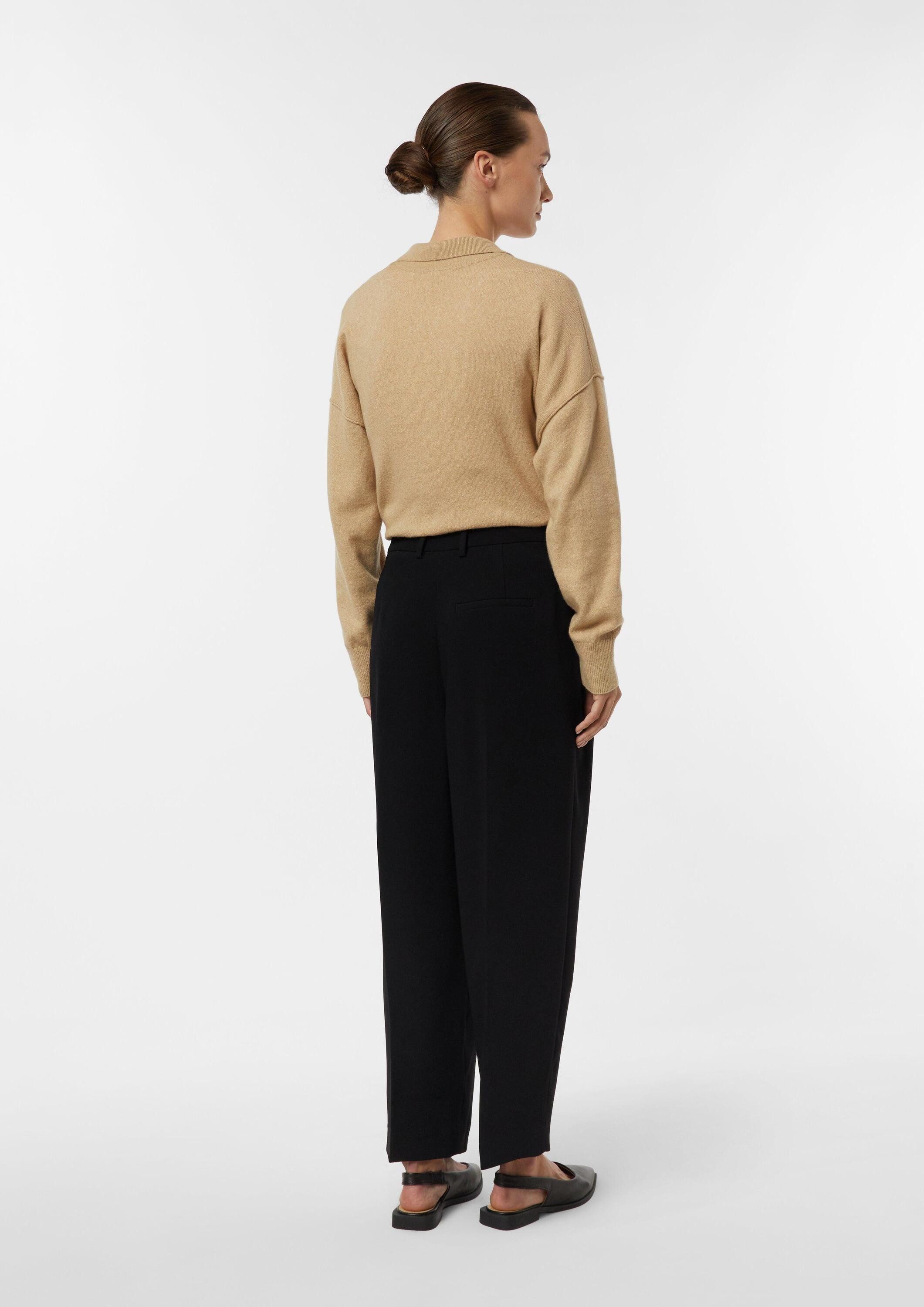 comma 7/8-Hose Hose Bundfaltenhose in Ankle Länge