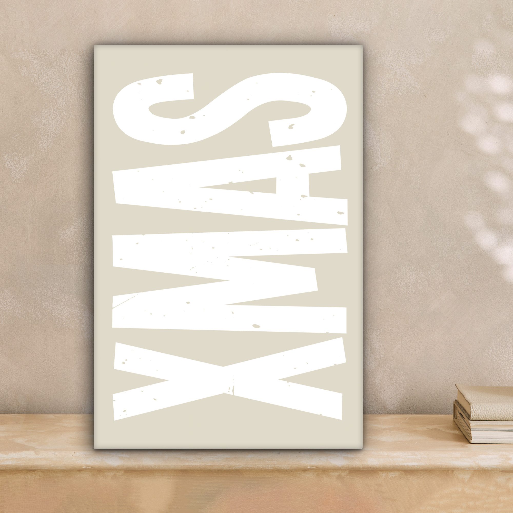 OneMillionCanvasses® Leinwandbild Xmas - Weihnachten - Japandi - Weihnachts günstig online kaufen