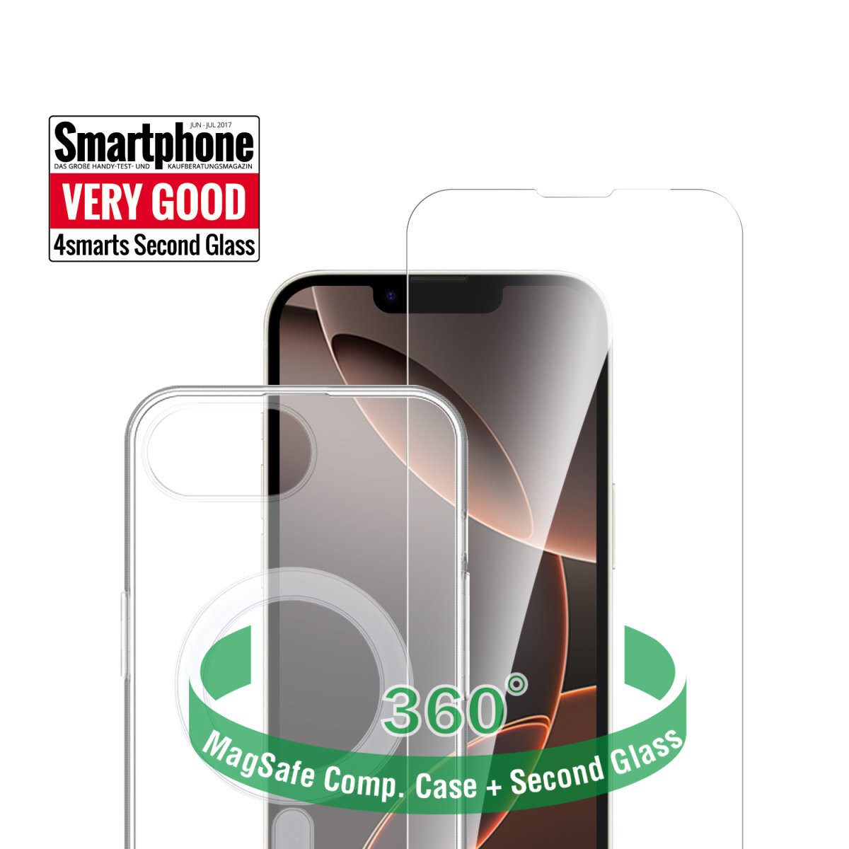 4smarts Handyhülle 360° Premium Protection Set