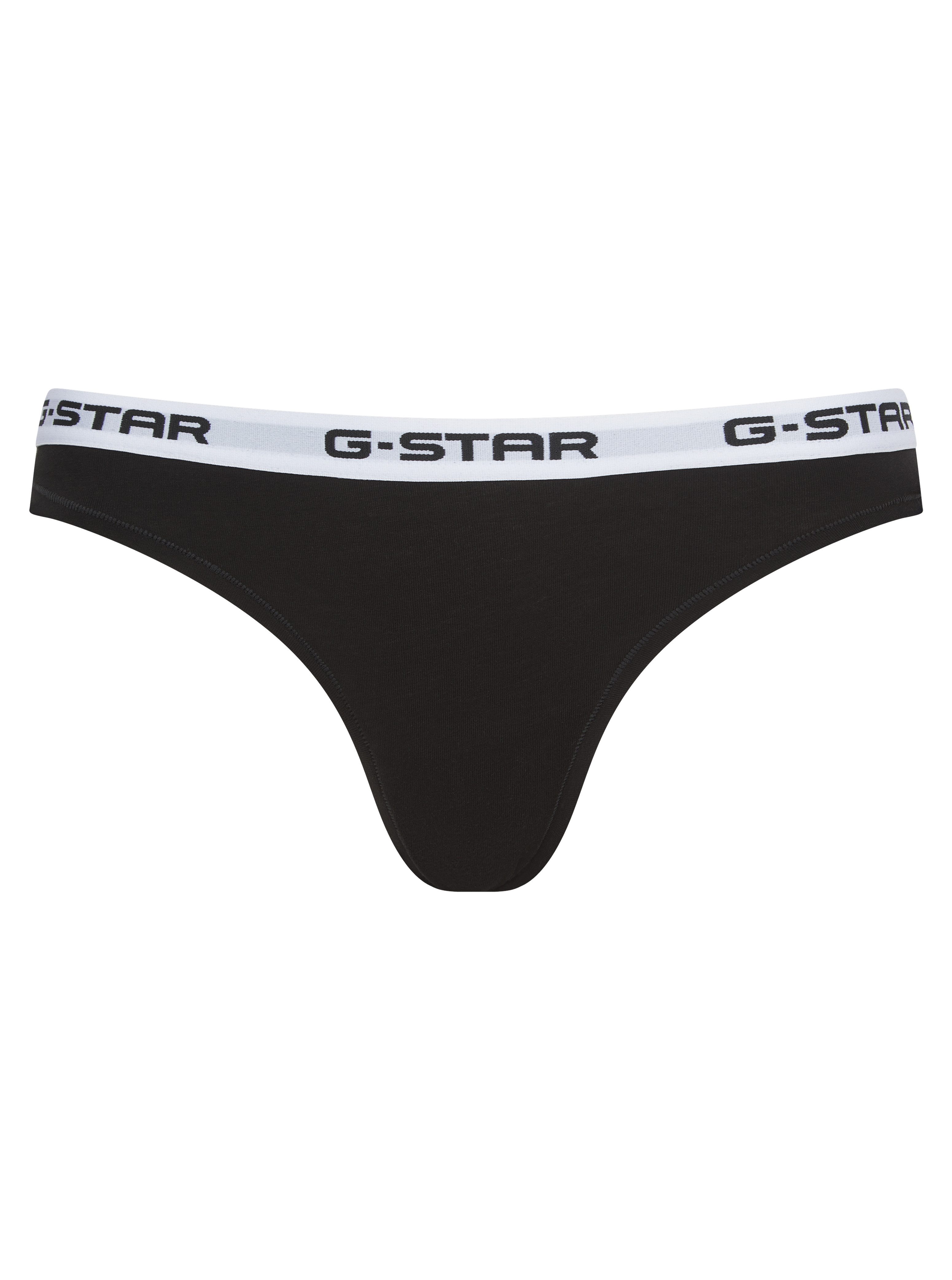 G-STAR Tanga OBSIDIAN, 2 PACK THONGS (Packung, 2-St) mit Logobund günstig online kaufen