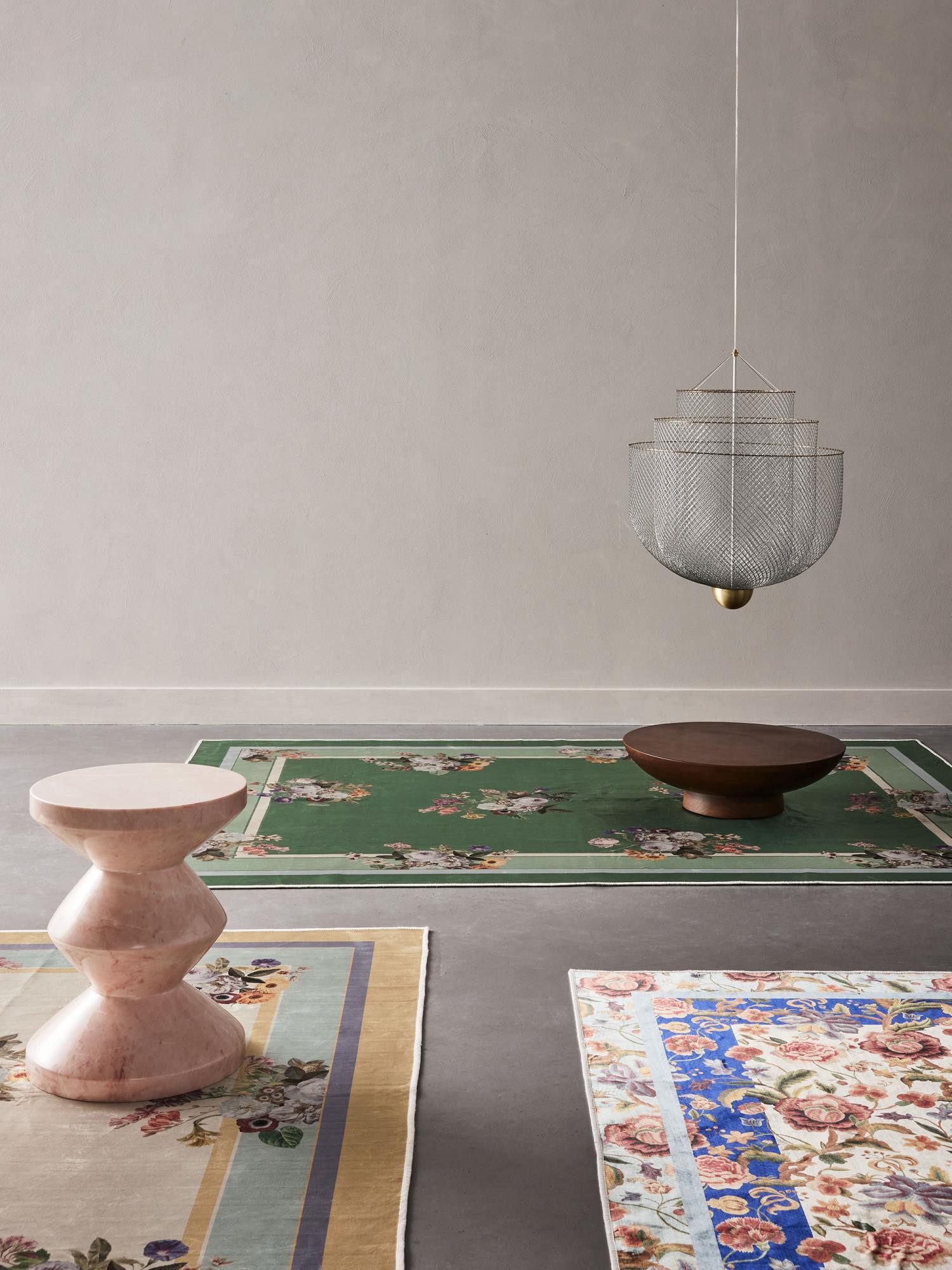 Essenza Teppich Laurine, rechteckig, Höhe: 6 mm, sehr weicher Flor mit klassischem Blumenmuster