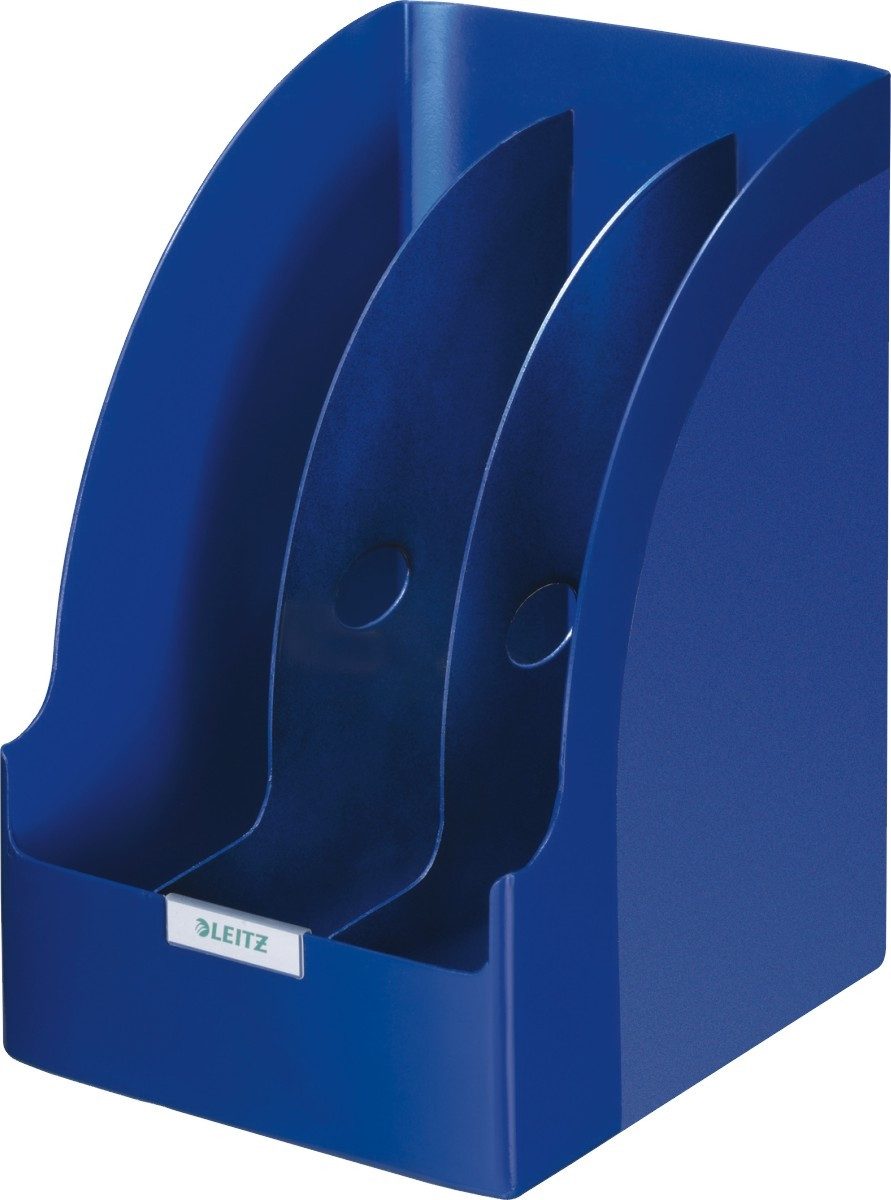 LEITZ Stehsammler Stehsammler Jumbo Plus A4 Polystyrol blau Packung mit 3 Stück
