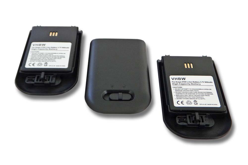 kompatibel Li-Ion 900 (3,7 vhbw V) IP62, IP64 Akku Innovaphone IP63, mAh mit