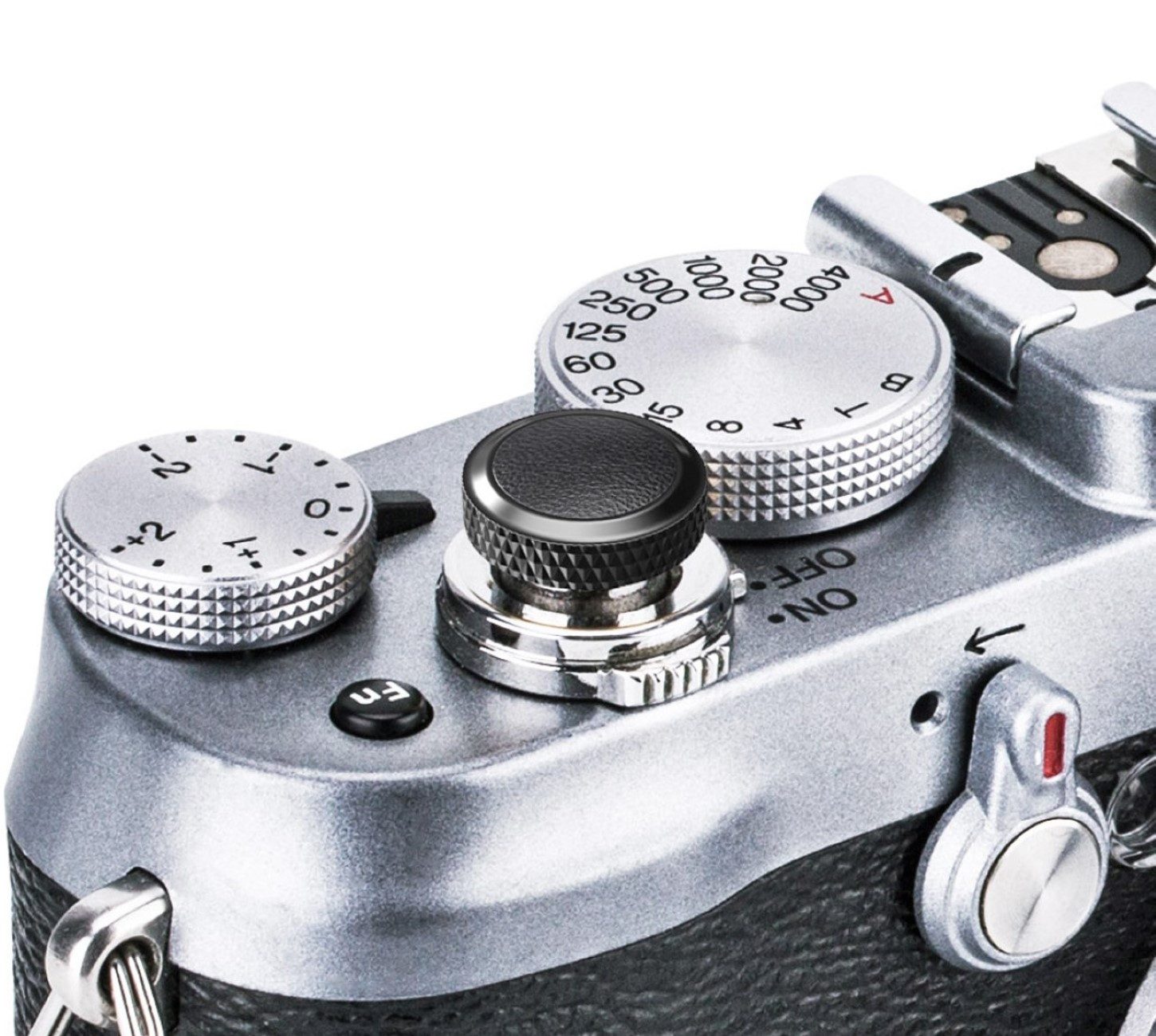 JJC Kamerazubehör-Set Deluxe Soft Release Button aus Kupfer und Silikon stilvoll