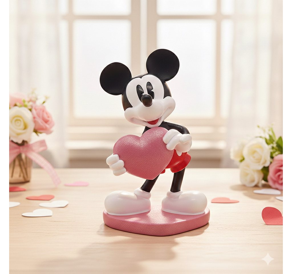 Disney Dekofigur Mickey Maus Statue Love mit Herz 23cm Disney Store wetterfest