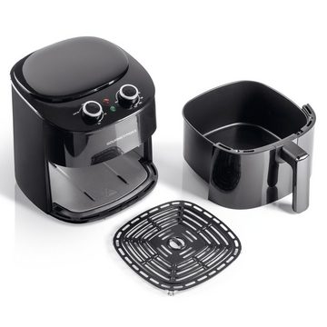 GOURMETmaxx Heißluftfritteuse 4,7L inkl. Timer Schwarz, 1400,00 W, inkl. Timer, Drehregler