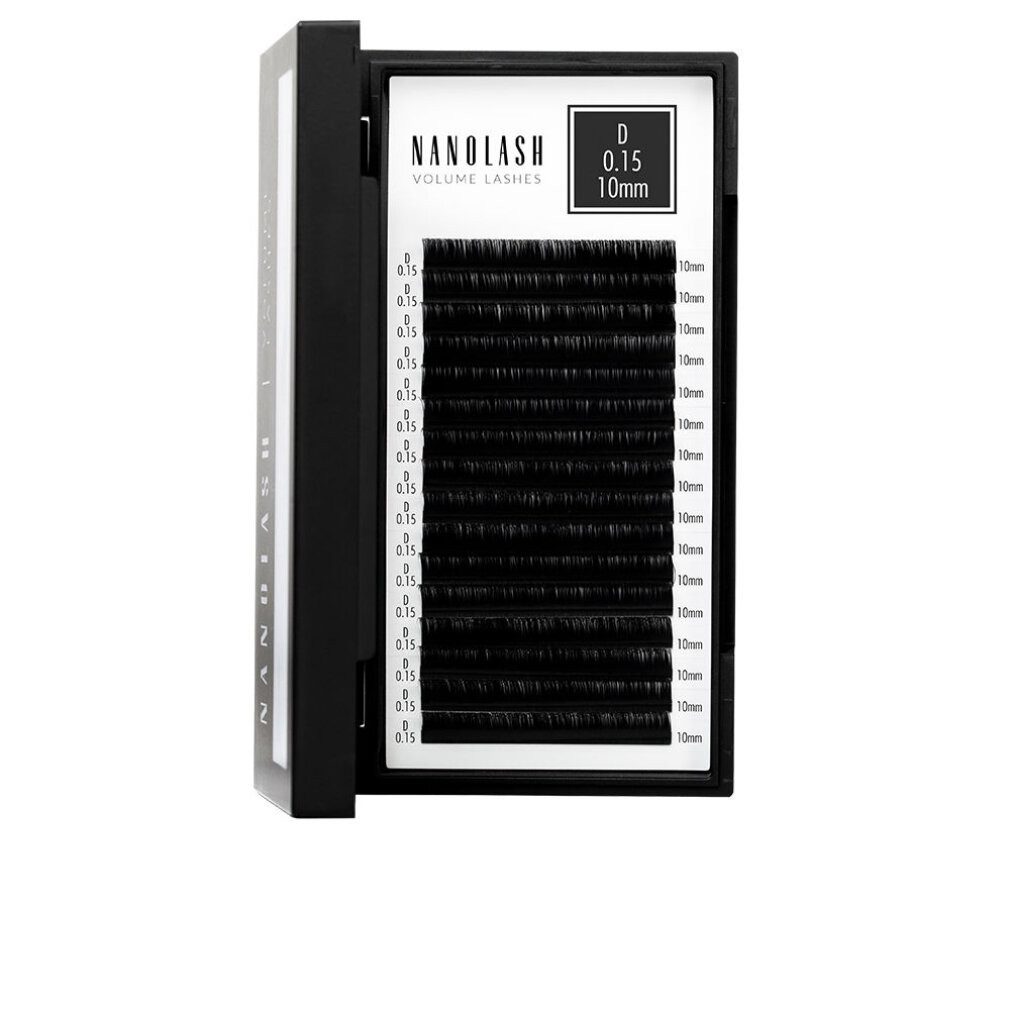 Nanolash Einzelwimpern VOLUME LASHES falsche Wimpern 0,15 D #10 mm 1 u