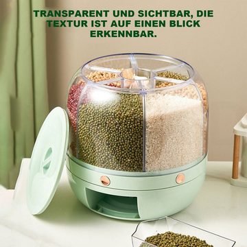 Daisred Müslispender Drehung Küchen Organizer Home Gadgets