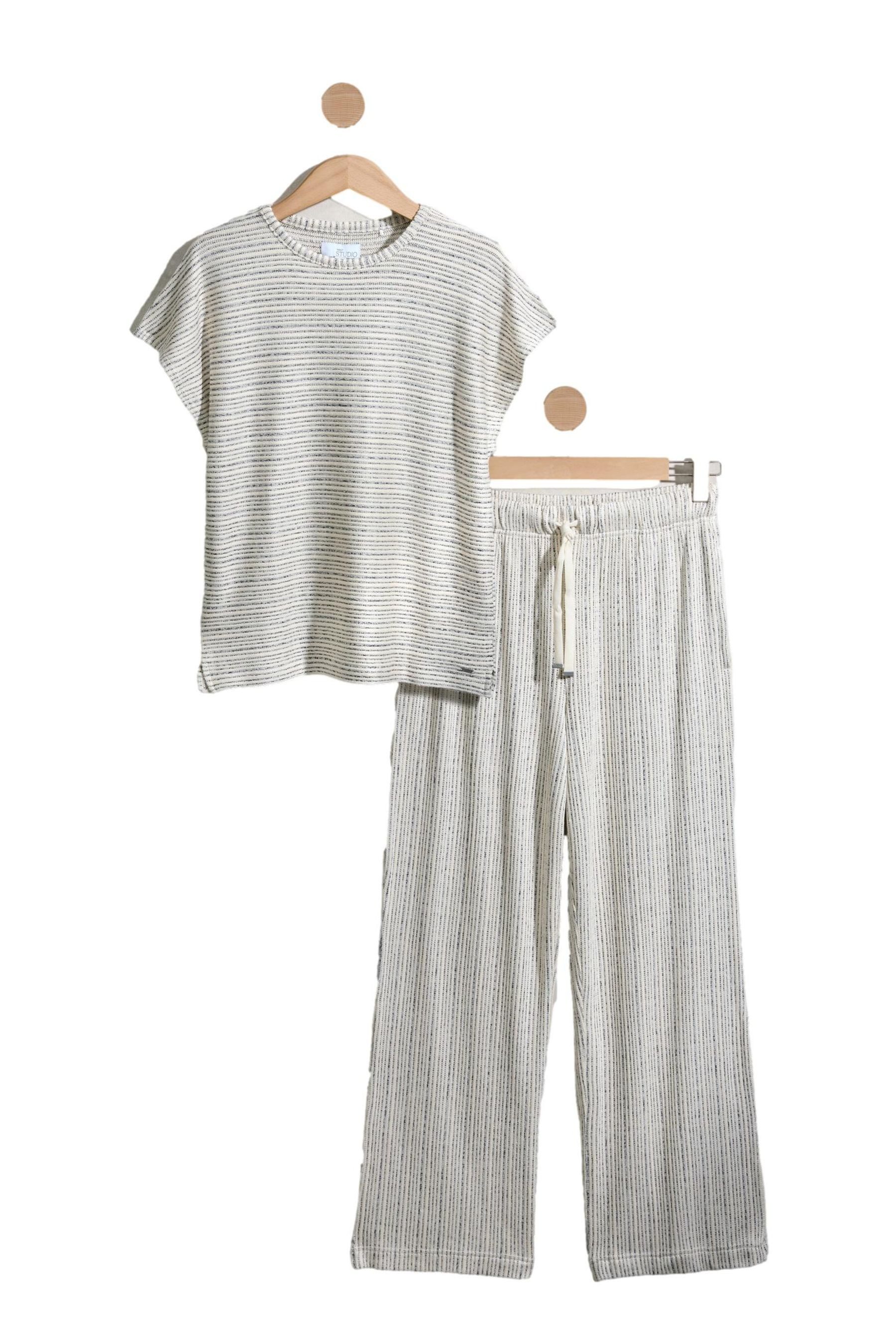 Next Top & Hose Kurzärmeliges Loungewear-Set (2-tlg)