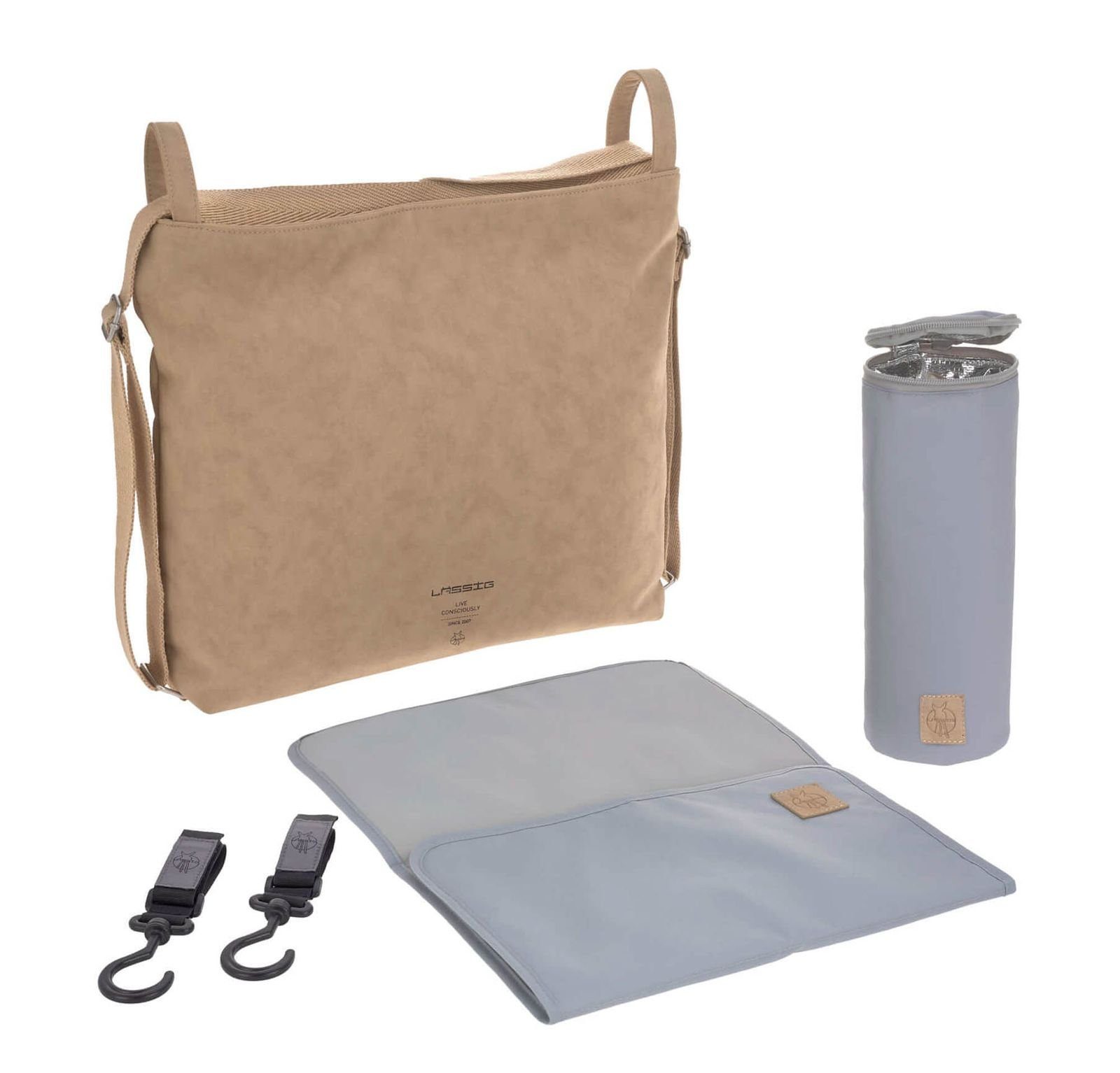LÄSSIG Wickeltasche Tender (Set, 3-tlg)