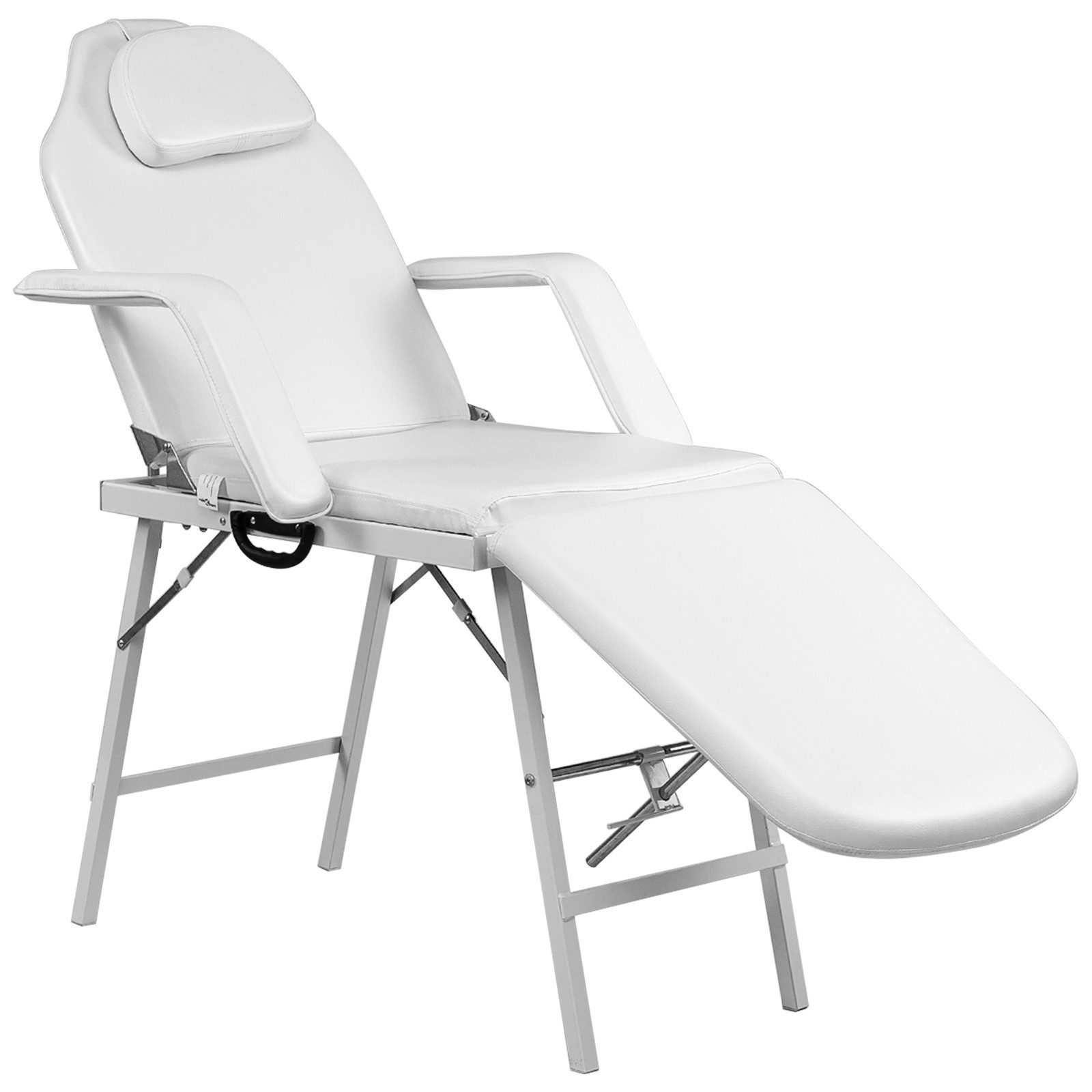 COSTWAY Massageliege Kosmetikliege, mit Griff, klappbar, belastbar bis 225 kg