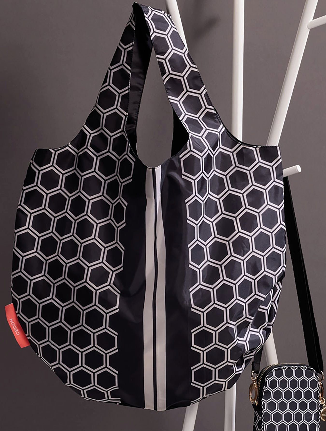 Museum Fashion Shops Bag Einkaufsbeutel Easy Hexagon Cedon