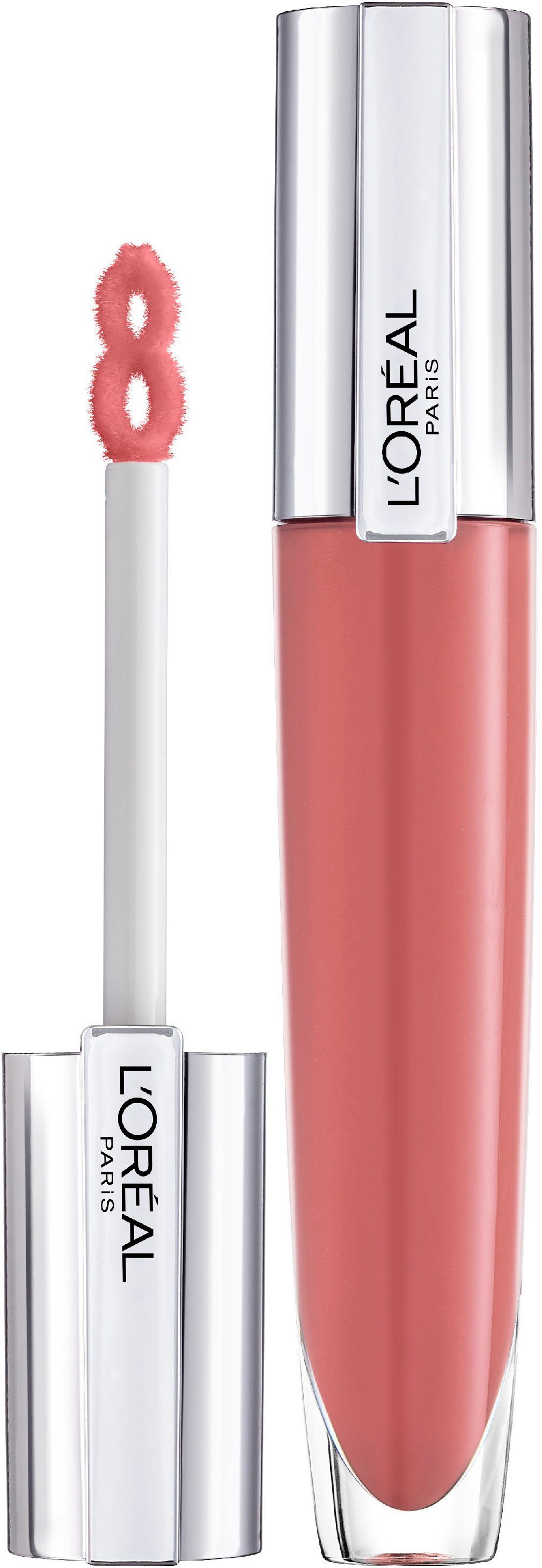 L'ORÉAL PARIS Lipgloss Brilliant Signature Plump-in-Gloss, mit natürlichen Inhaltstoffen