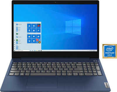 Lenovo IdeaPad 3 15ITL05 Notebook (39,62 cm/15,6 Zoll, Intel Pentium Gold 7505, UHD Graphics, 512 GB SSD, Kostenloses Upgrade auf Windows 11, sobald verfügbar)