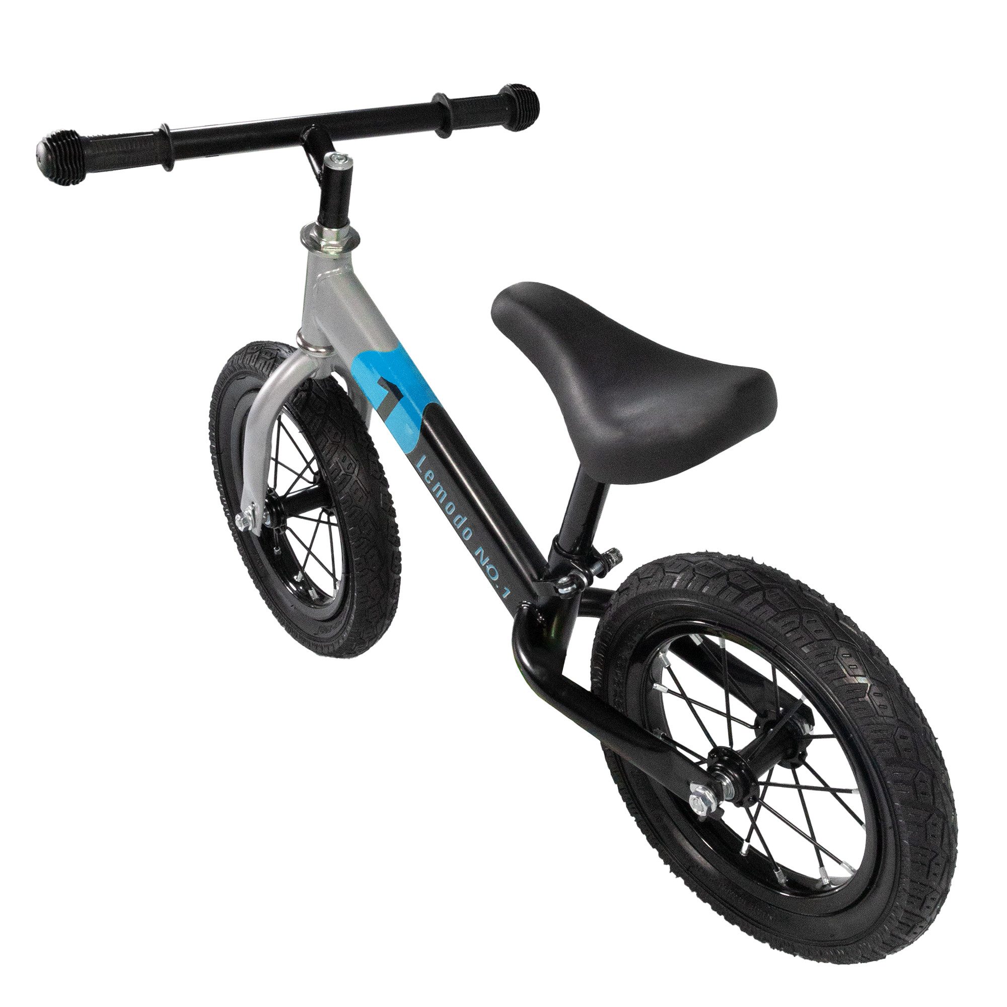 Lemodo Laufrad Lauflernrad mit 12 Zoll Lufträder, höhenverstellbares Balance Bike 12 Zoll, für Kinder von 2-7 Jahren geeignet – Bild 4 von 5