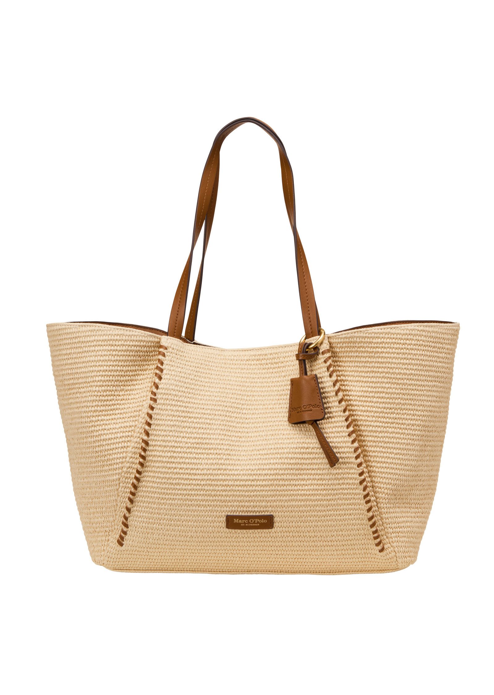 Marc O'Polo Shopper mit edlen Echtleder-Details