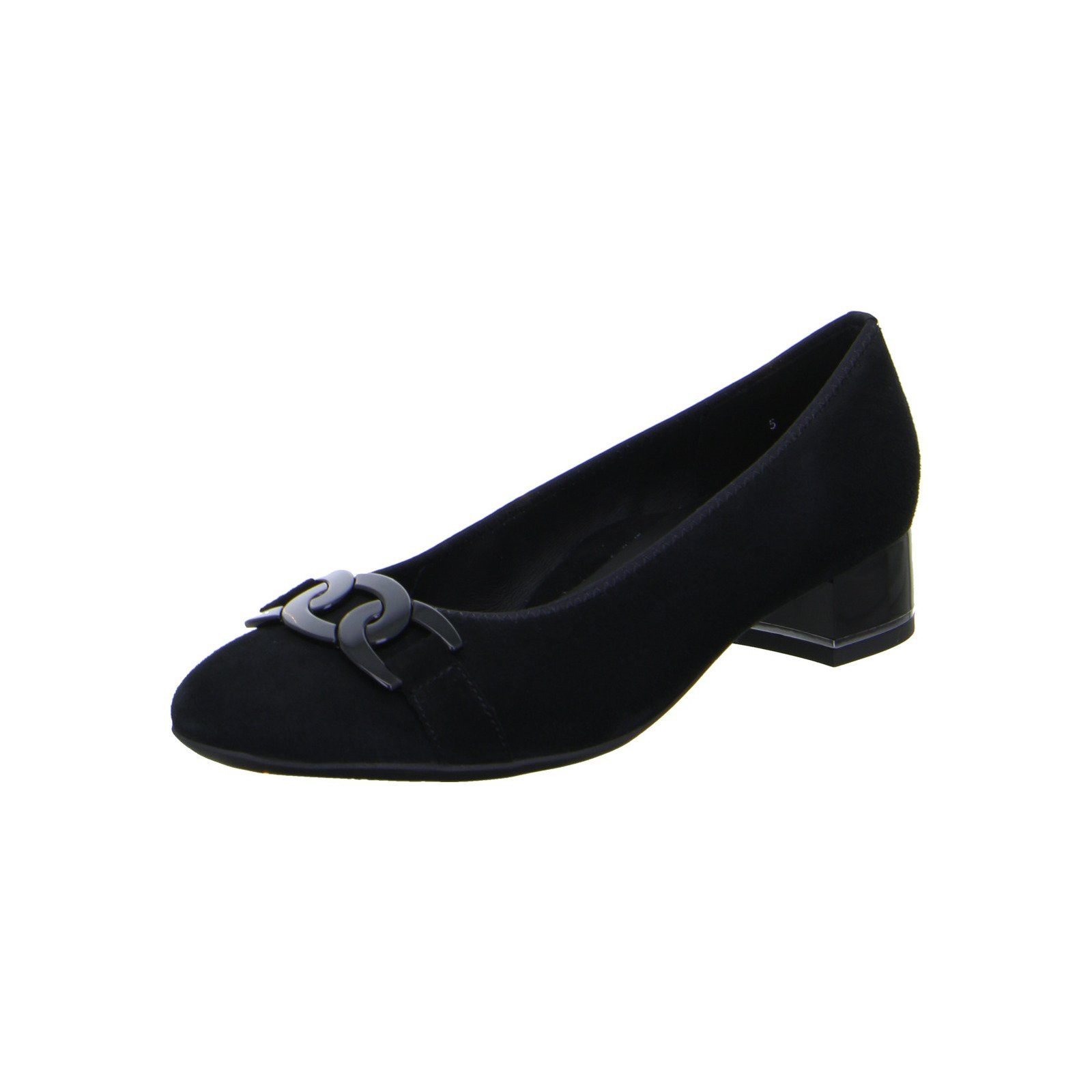 Ara Graz - Damen Schuhe Pumps Rauleder schwarz