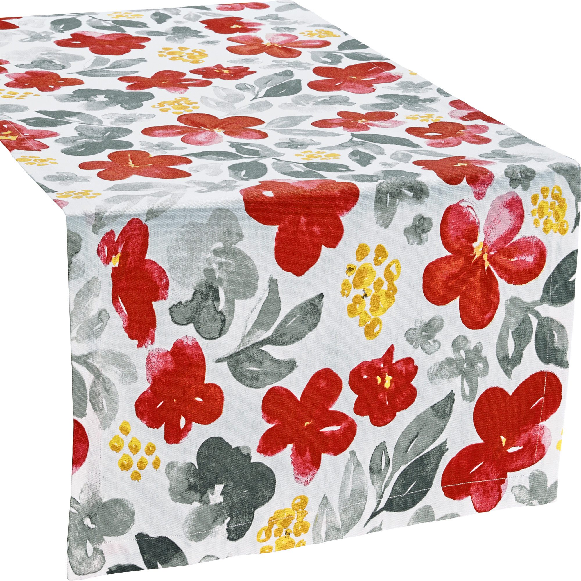 REDBEST Tischdecke Tischläufer, Baumwolle Blumen günstig online kaufen