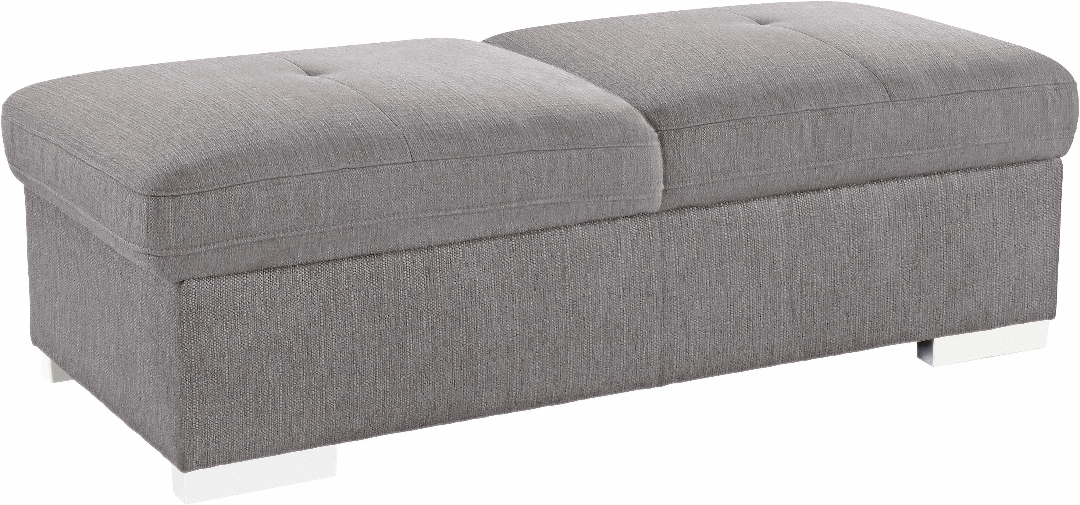 exxpo - sofa fashion Hocker Spring Bankhocker, guter Sitzkomfort und tolle Verarbeitungsdetails