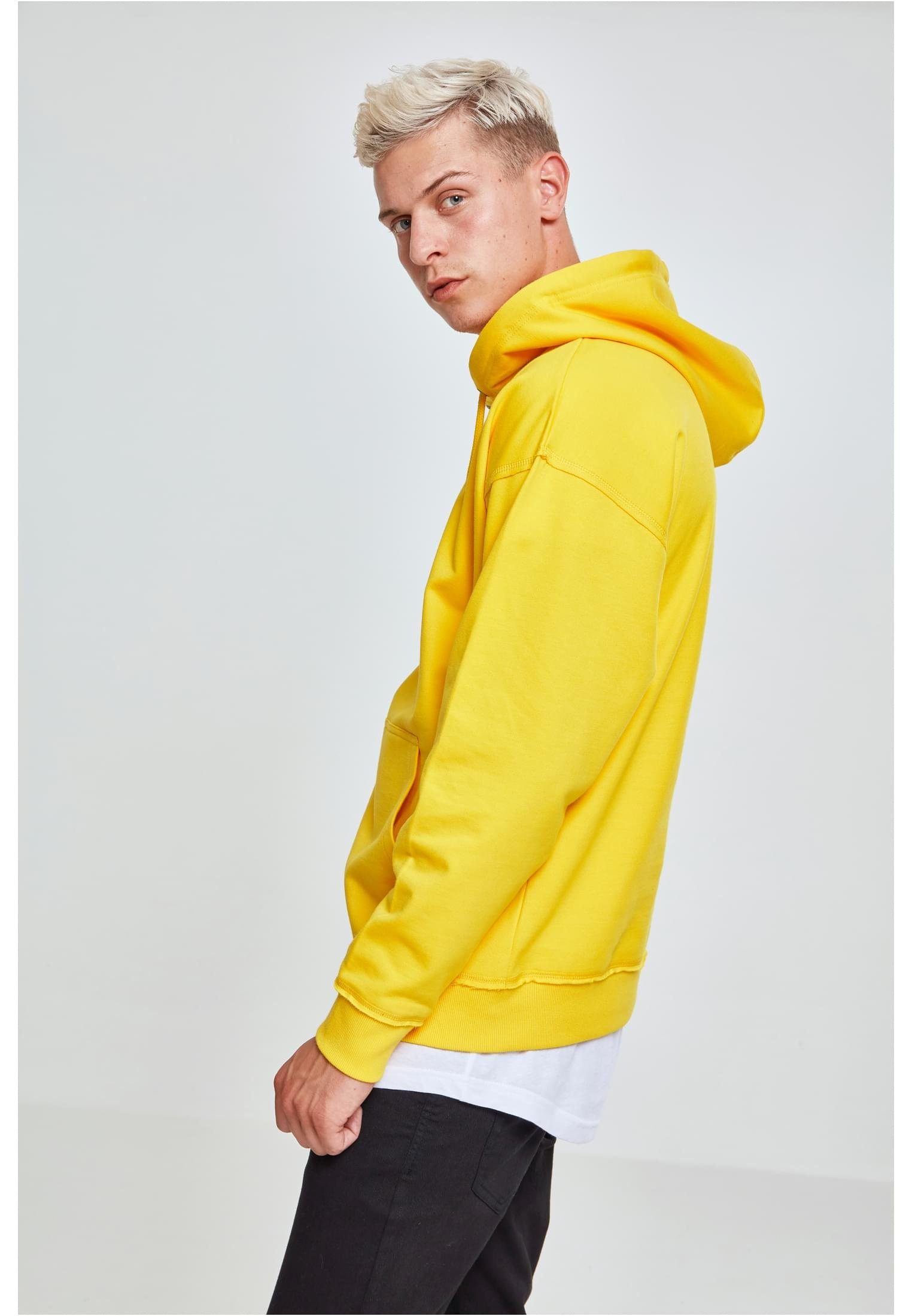 Hoody Oversized (1-tlg) URBAN chrome CLASSICS Herren Sweat yellow Sweater