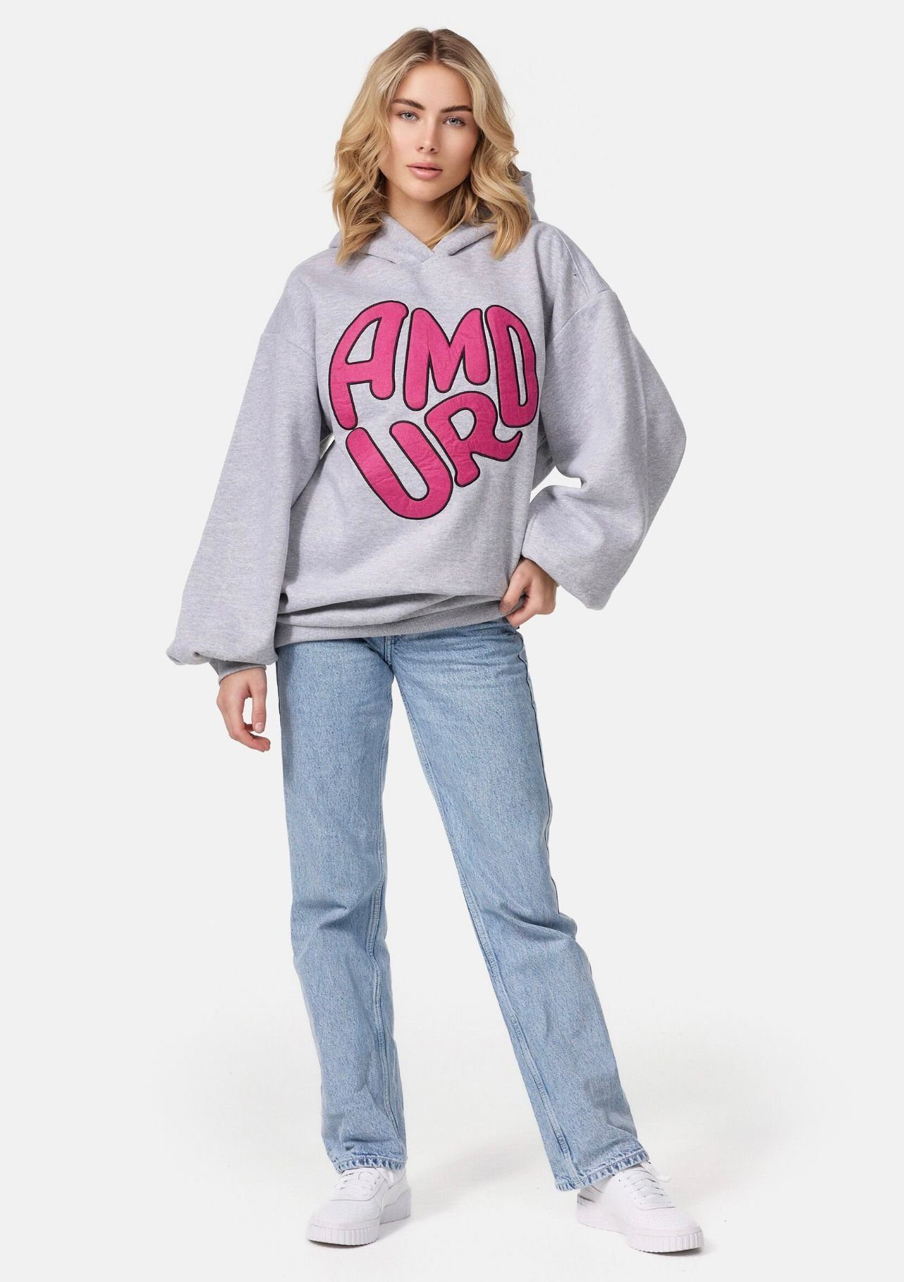 Worldclassca Hoodie Worldclassca Oversized Hoodie "AMOUR" günstig online kaufen
