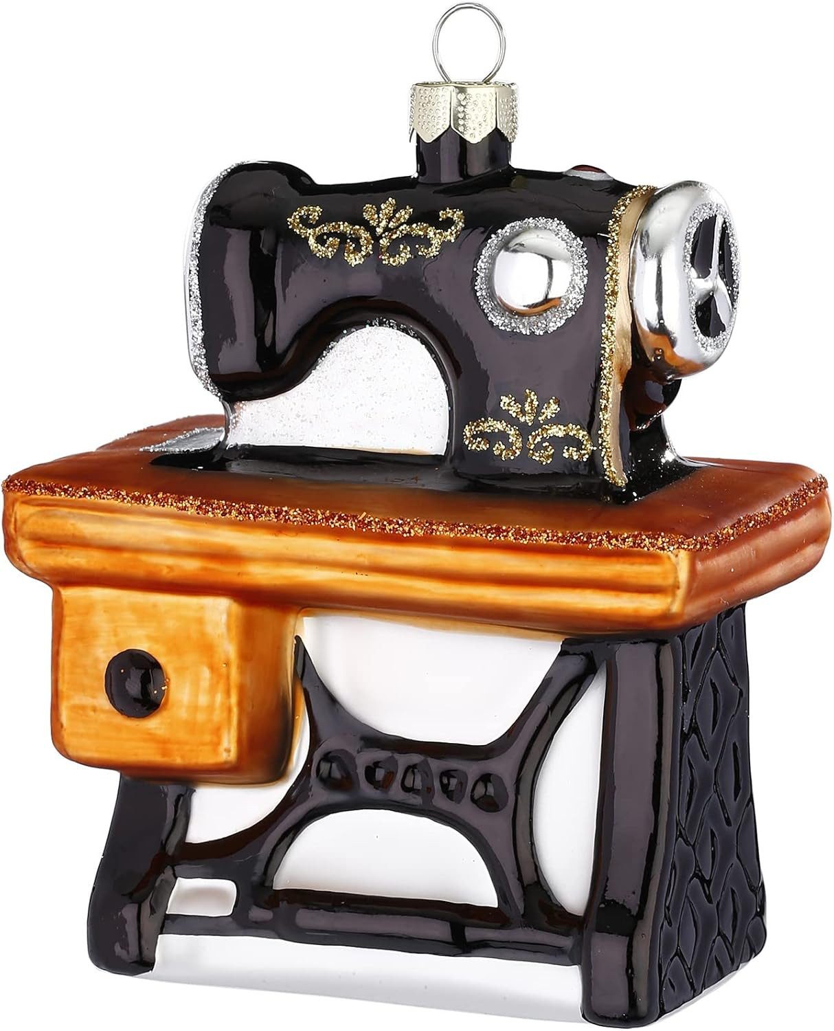 INGE-GLAS® Christbaumschmuck Christbaumschmuck Nähmaschine Glas 9 günstig online kaufen