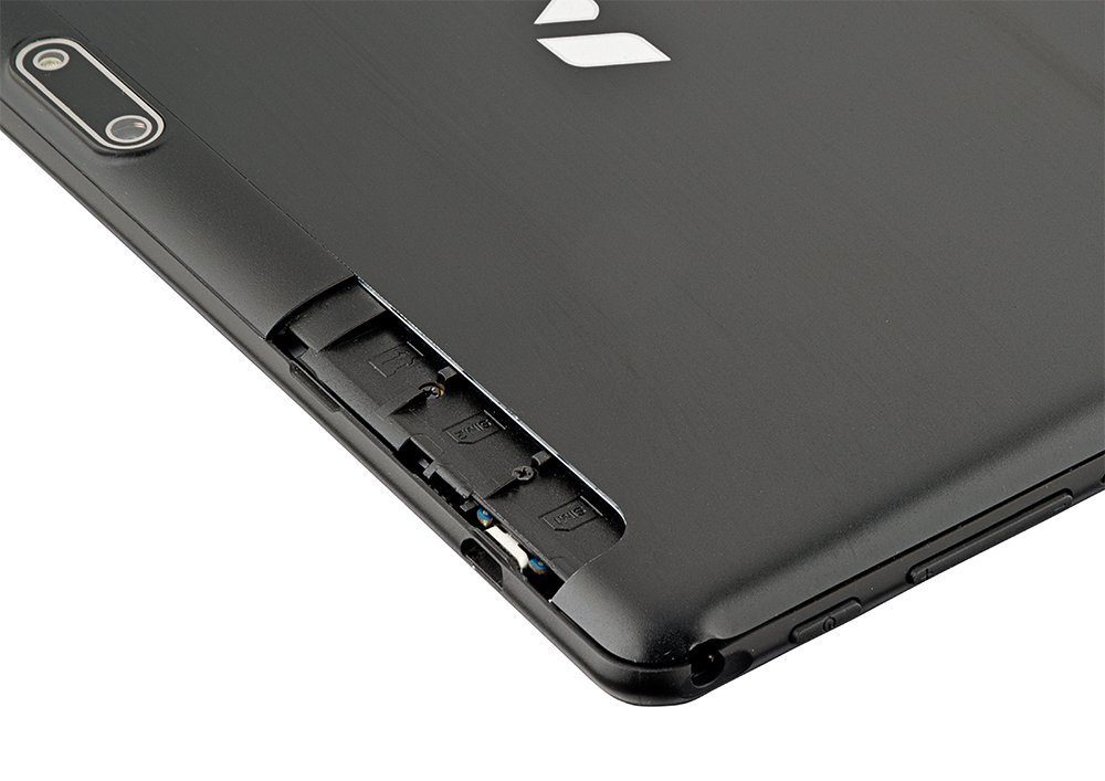 4G (10.1", USB-Tastatur GB, 1920x1200, Wi-Fi, (LTE), Tablet mit v2024 10", FHD USB-Tastaturtasche) Schwarz mit Android, Full-HD 128 Acepad Ram, A145T 6GB