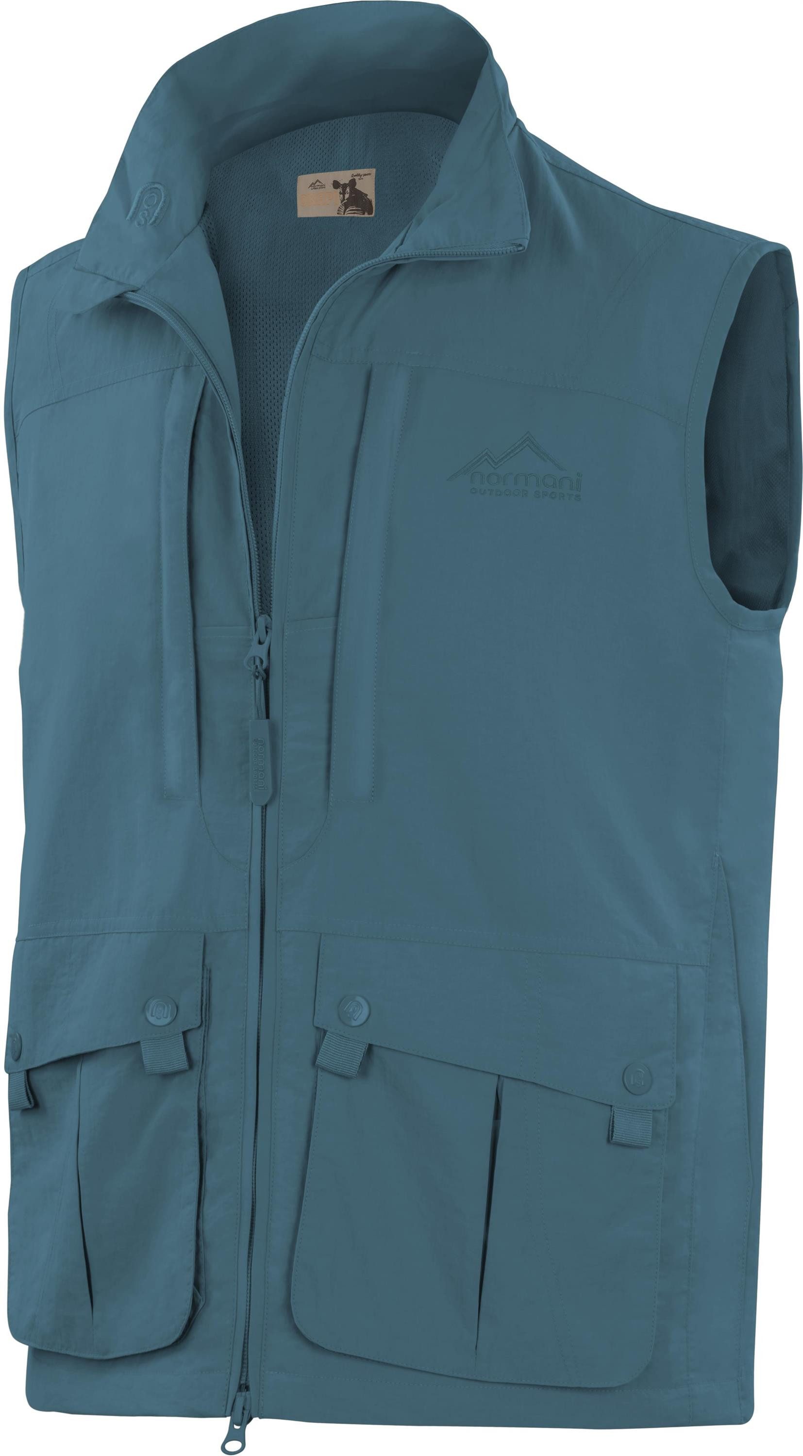 normani Funktionsweste Outdoor Weste Okapi Outdoorweste Sommerweste Angelwe günstig online kaufen