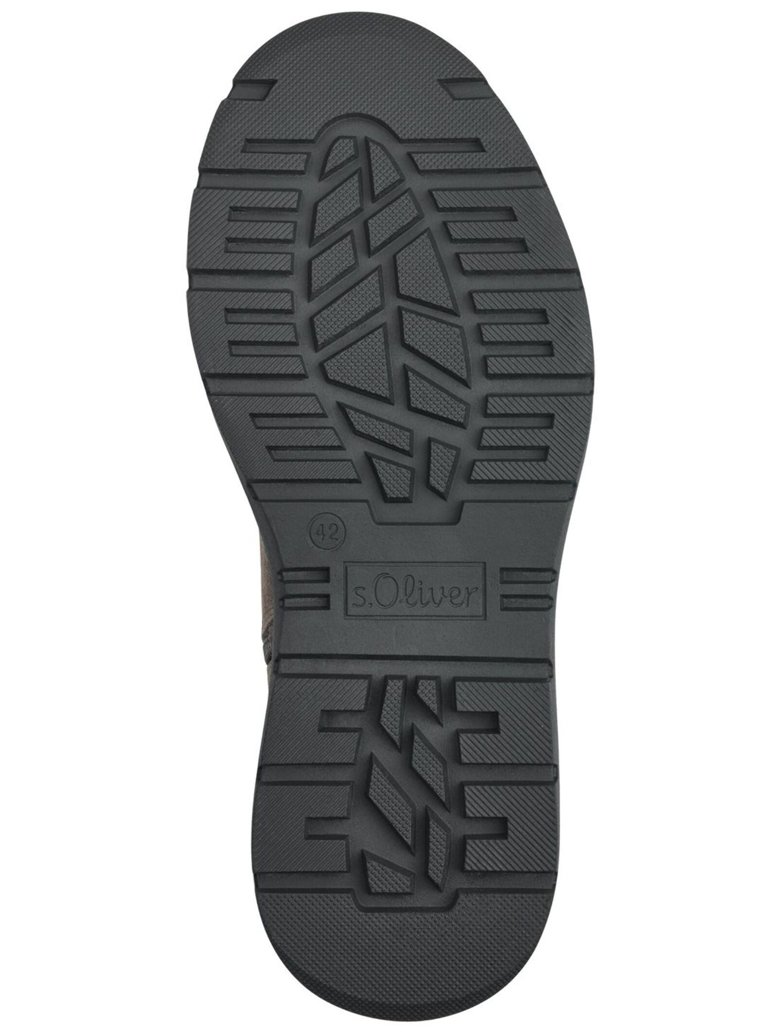 s.Oliver Stiefelette Veloursleder . Schnürstiefelette