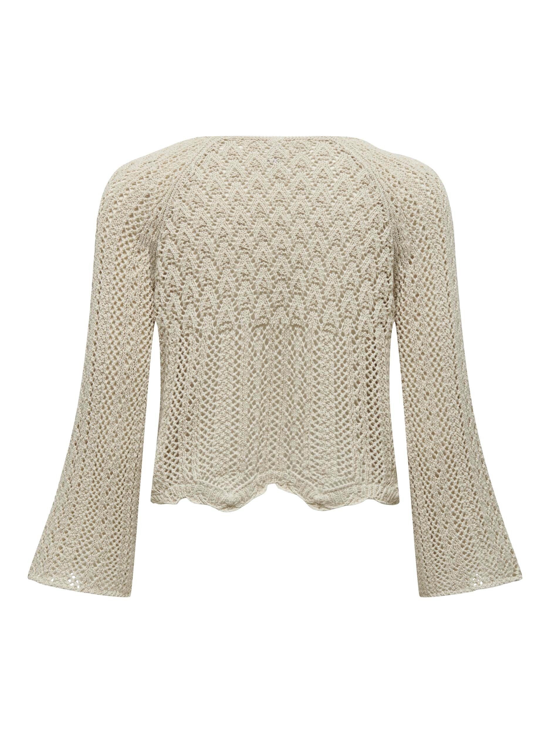ONLY Rundhalspullover ONLNOLA LIFE 3/4 PULLOVER KNT NOOS