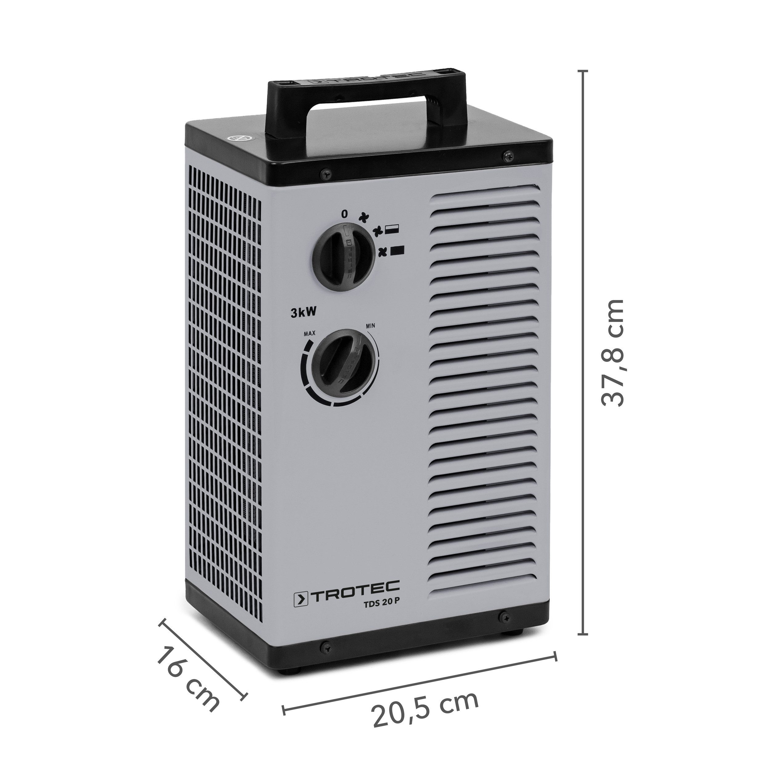 TROTEC Keramikheizlüfter Keramik-Heizlüfter TDS 20 P günstig online kaufen