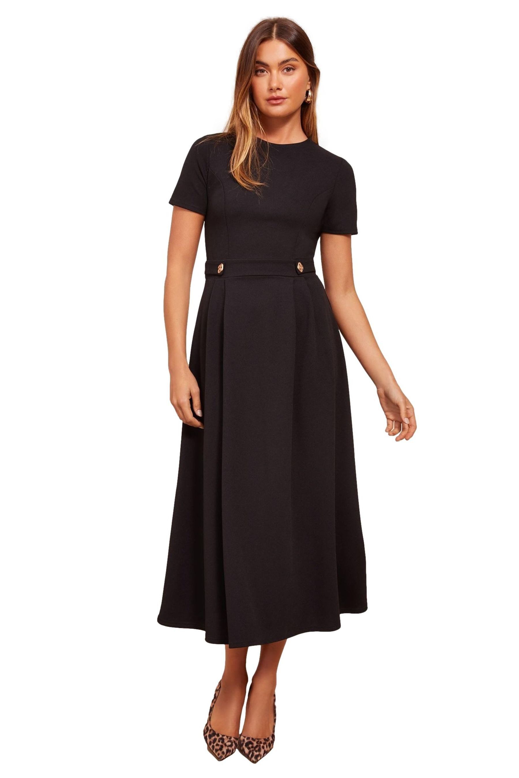 Friends Like These Midikleid Friends Like These Kurzärmeliges Midikleid, Pe günstig online kaufen