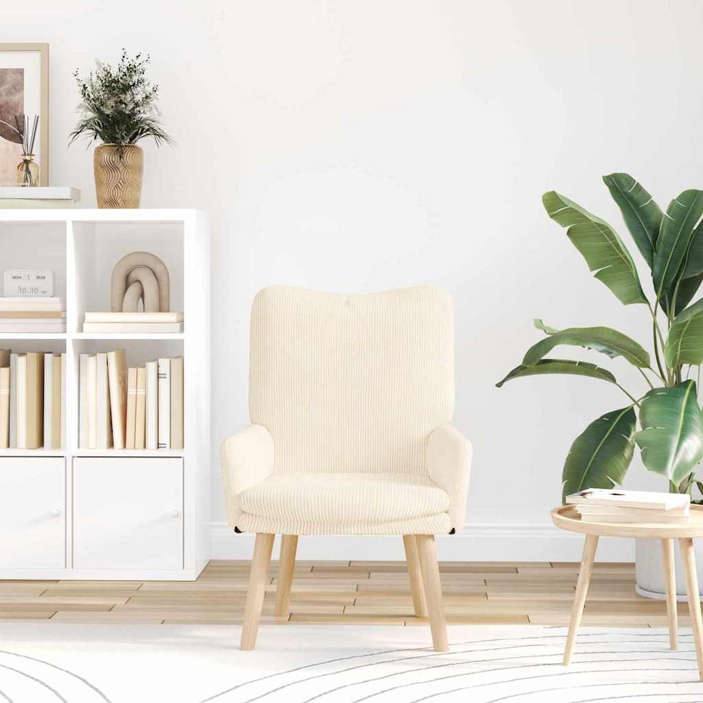 vidaXL Sessel Entspannungsstuhl Creme 63 x günstig online kaufen