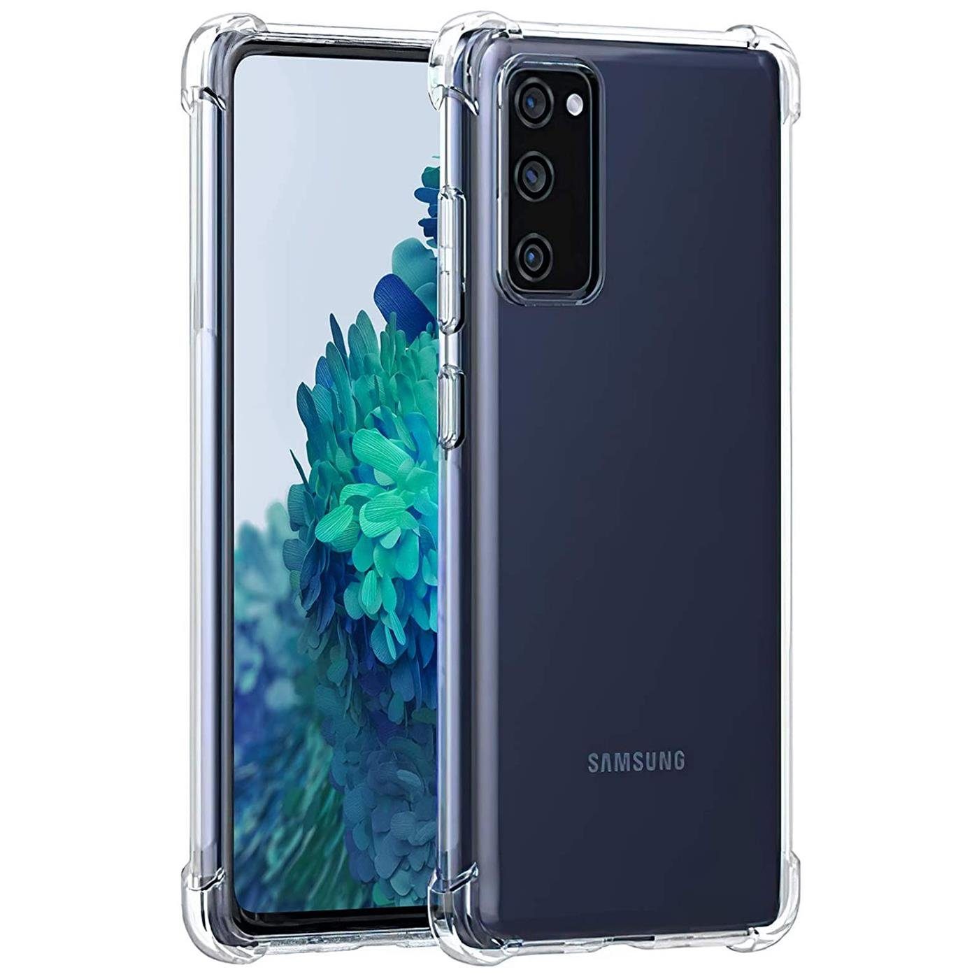 CoolGadget Handyhülle Anti Shock Rugged Case für Samsung Galaxy S20 FE 6,5 Zoll, Slim Cover mit Kantenschutz Schutzhülle für Samsung S20 FE 5G Hülle
