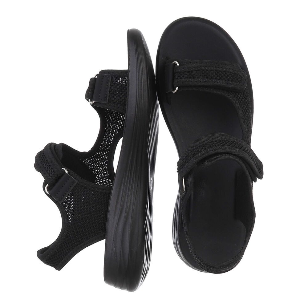 Ital-Design Damen Freizeit Riemchensandalette (86527293) Keilabsatz/Wedge günstig online kaufen