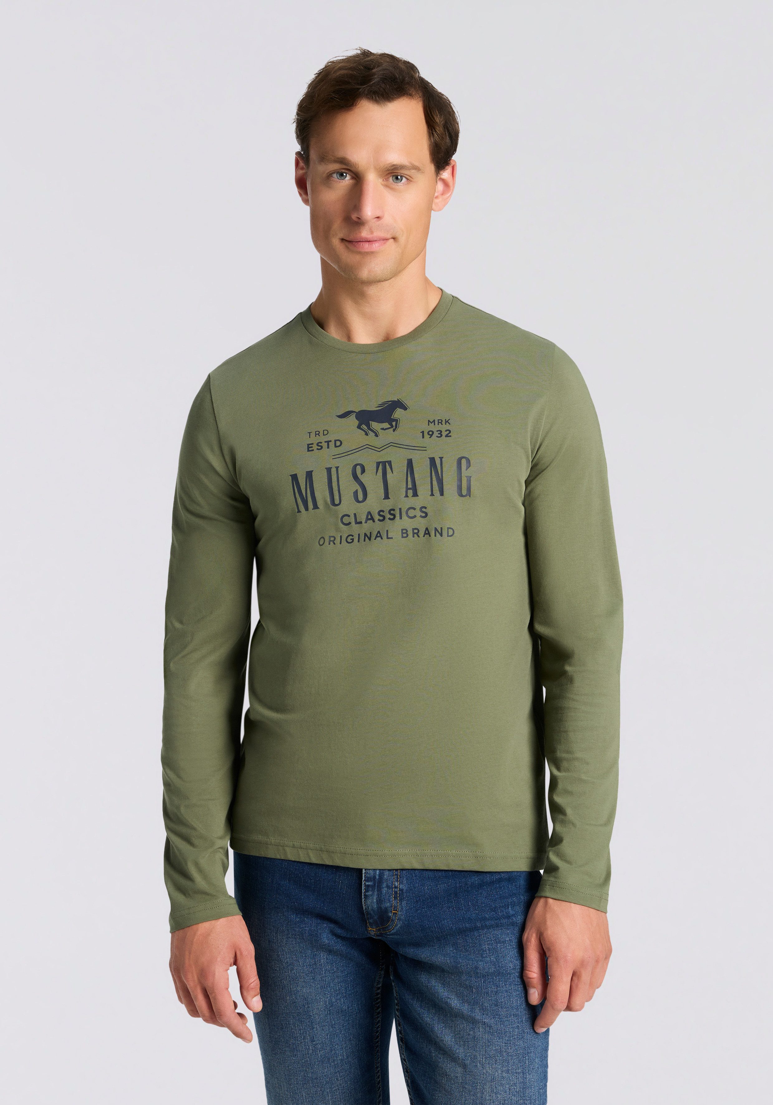 MUSTANG Langarmshirt Style Adrian günstig online kaufen