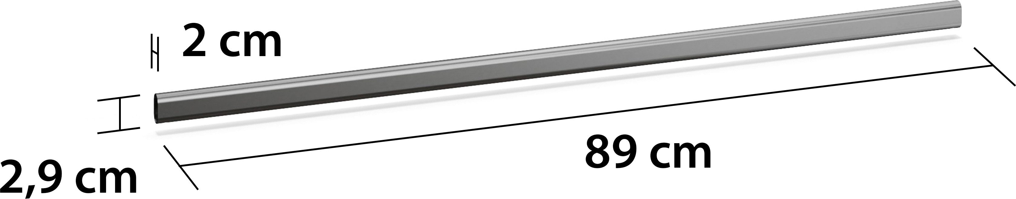 rauch Kleiderstange Zubehör für Rauch-Schränke, Breite 89 cm, für Rauch-Schränke mit Element-Breite 93 cm