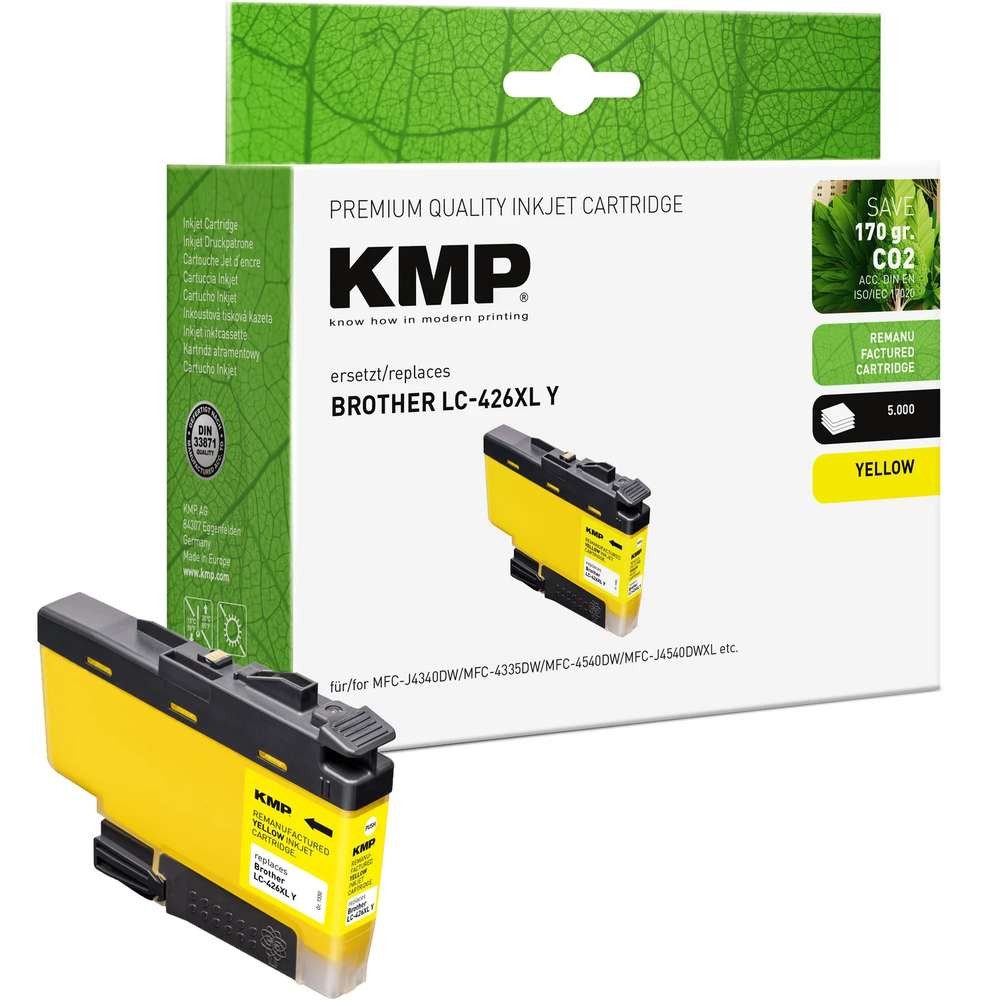 KMP KMP 1550,4009 Druckerpatrone 1 Stück(e) Kompatibel High (L) Yield Gelb Tintenpatrone