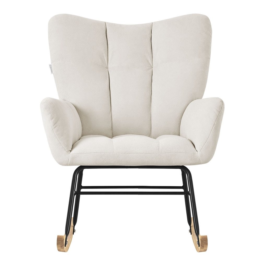 ML-DESIGN Schaukelstuhl Schaukelsessel Ohrenstuhl Relaxsessel Akzentstuhl S günstig online kaufen