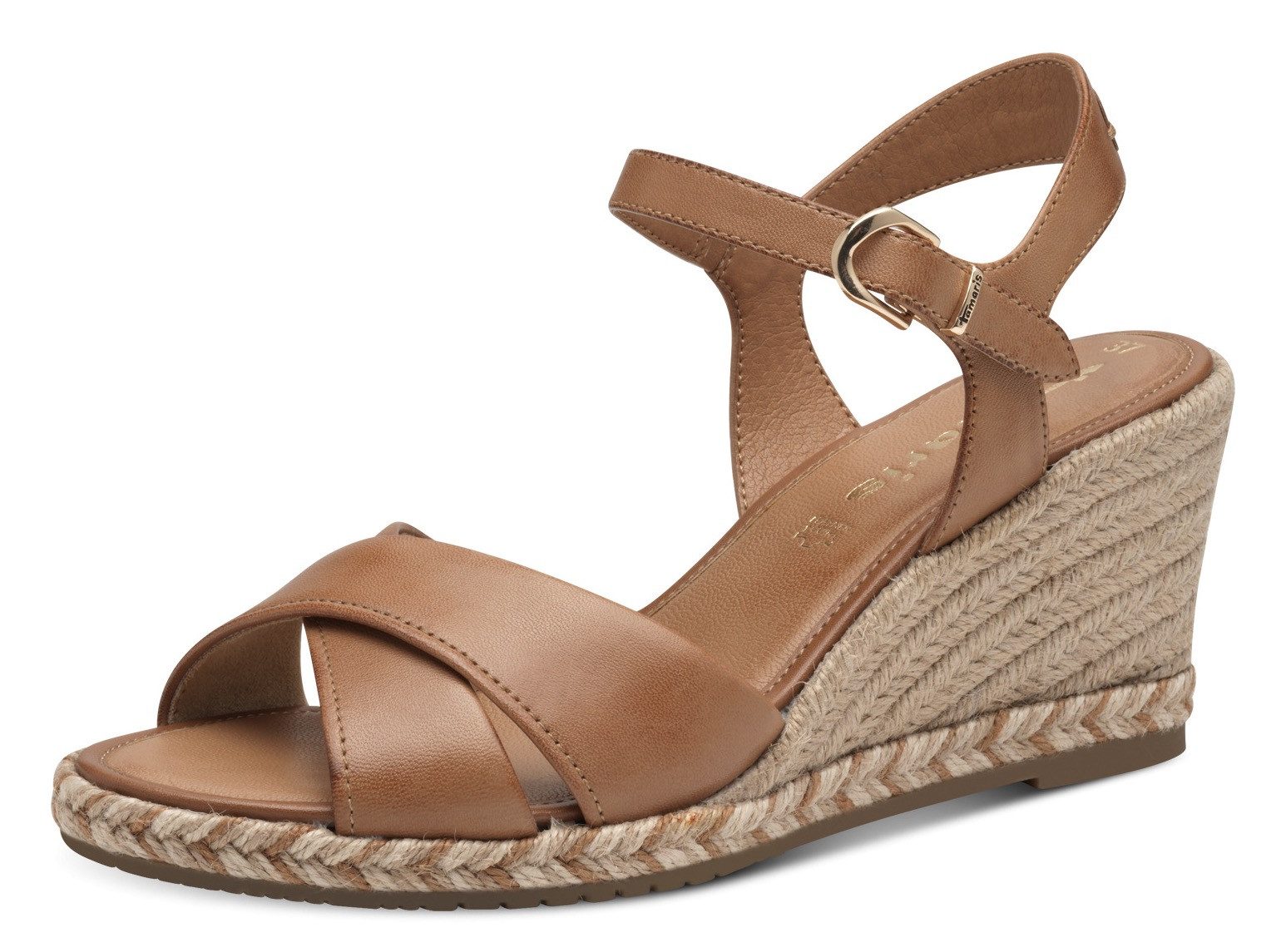 Tamaris Keilsandalette, Plateau, Sommerschuh, Riemchensandale mit verstellb günstig online kaufen