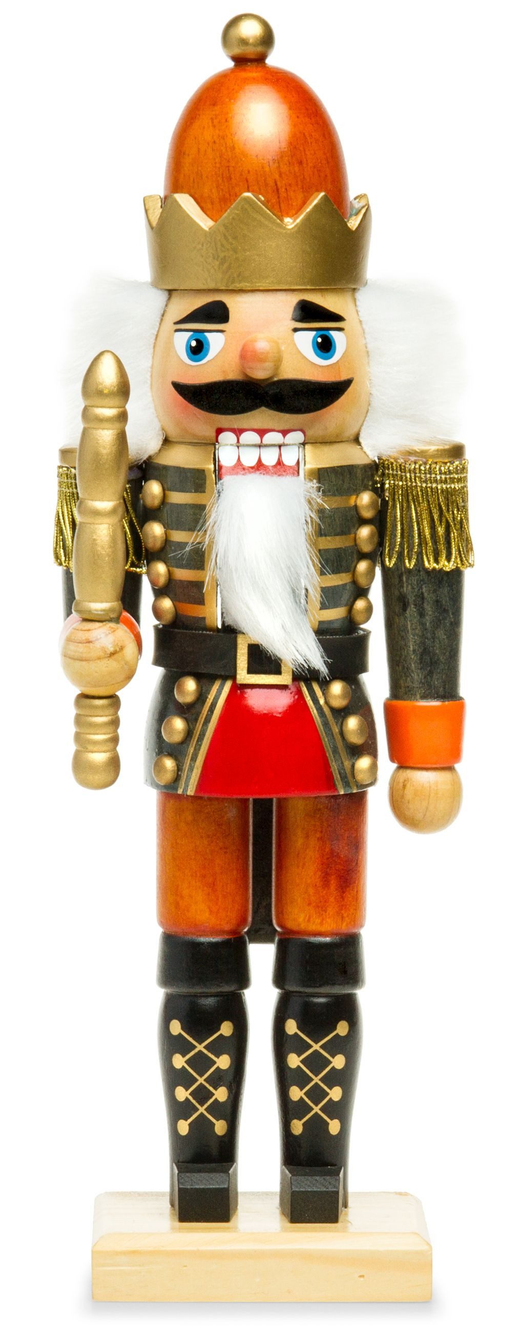SIKORA Weihnachtsfigur SIKORA NK-H Deko Nussknacker Figur aus Holz, verschiedene Motive 2 Größen