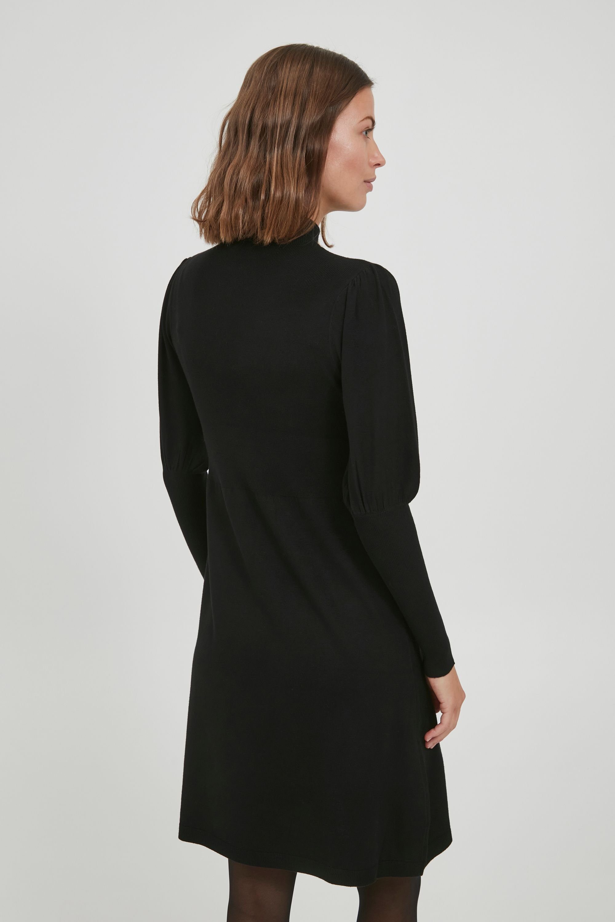 Black Dress fransa 4 FRDEDINA 20610155 Fransa - Strickkleid