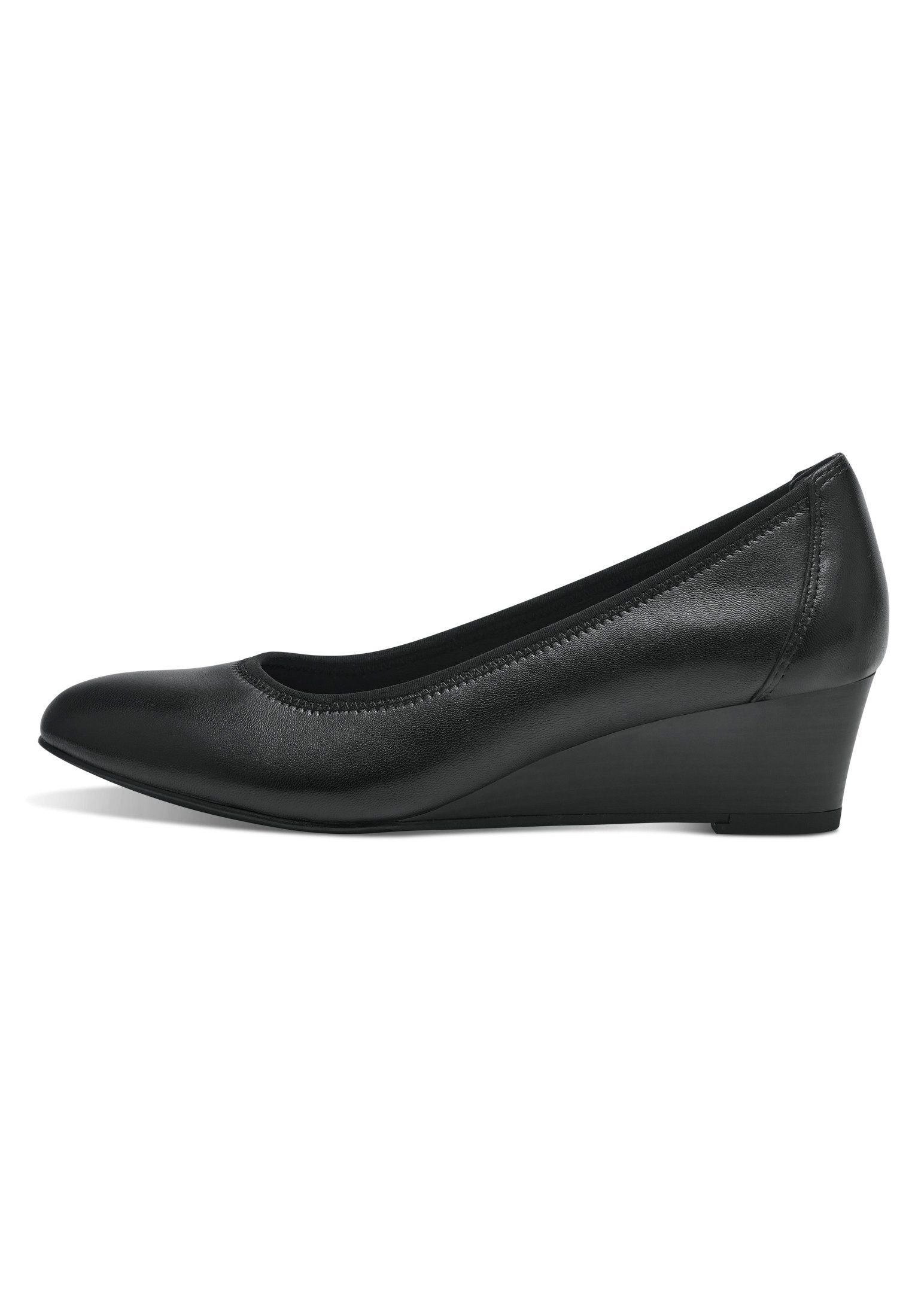 Tamaris 1-22320-42 003 Black Leather Pumps