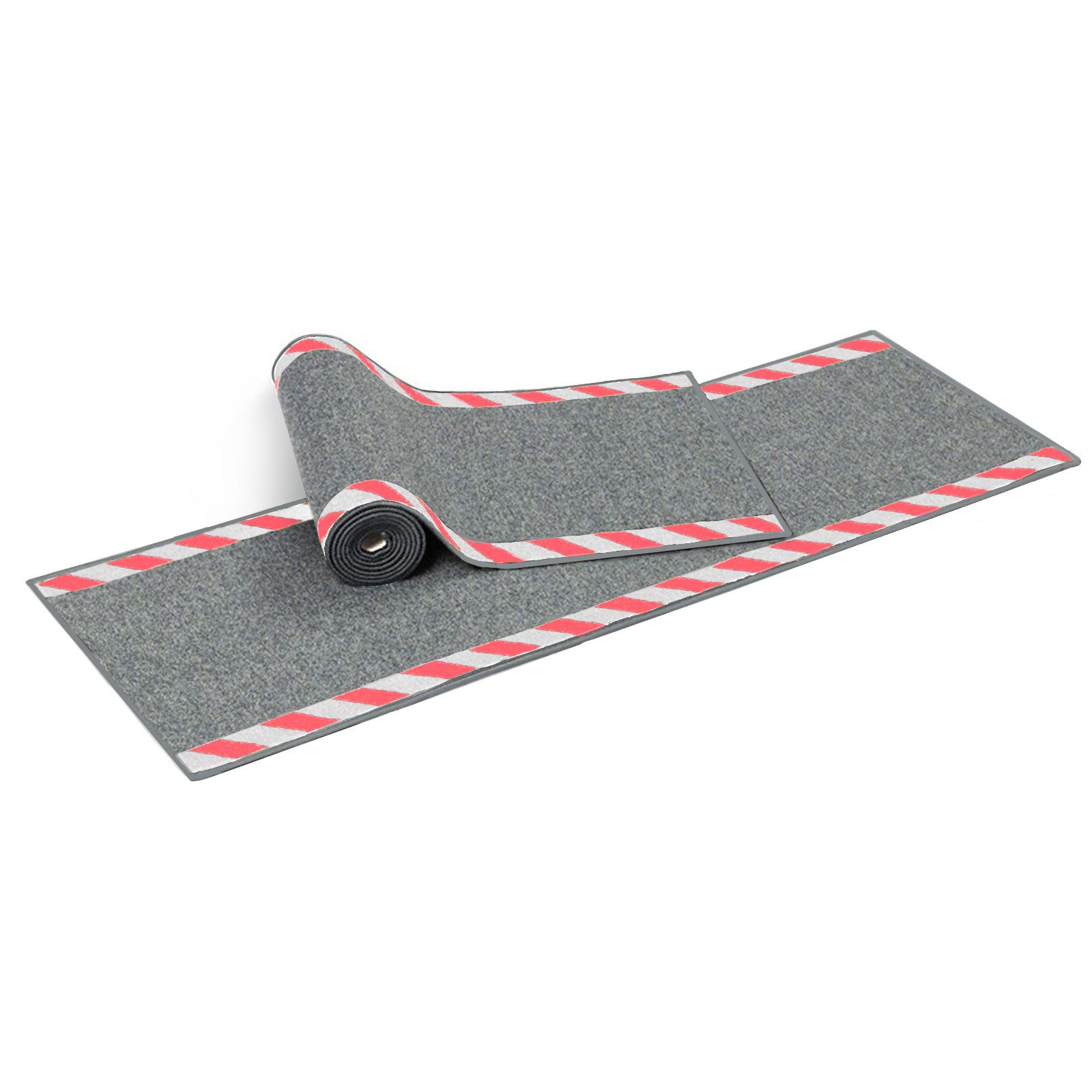 Karat Bodenschutzmatte Kabelmatte mit Warnumrandung, Bodenschutz, 100% Polyamid