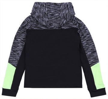 Sarcia.eu Kapuzensweatshirt Schwarzes Sweatshirt mit Neonfarben 10-11 Jahre