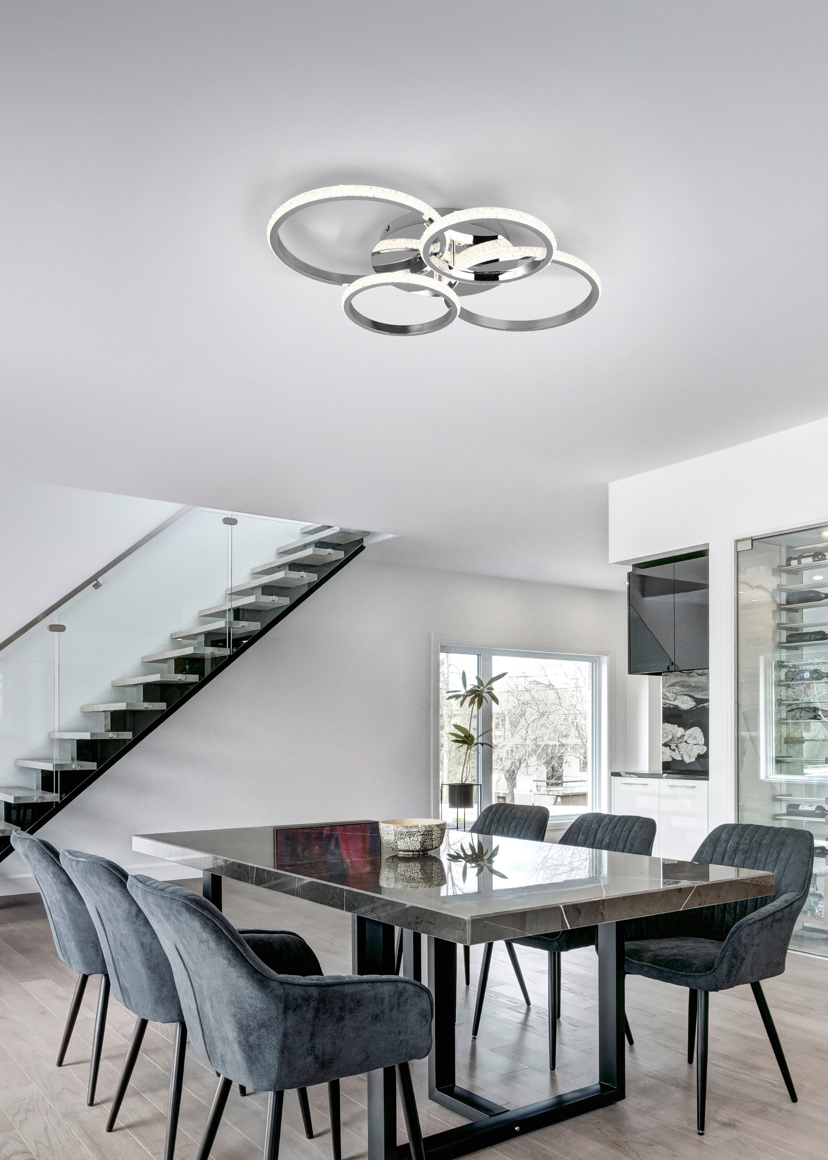 Reality Leuchten LED Deckenleuchte CIRES, LED günstig online kaufen