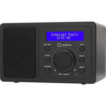 Renkforce Renkforce RF-IR-MONO1 Internet Tischradio Internet Bluetooth®, AUX, WL Radio