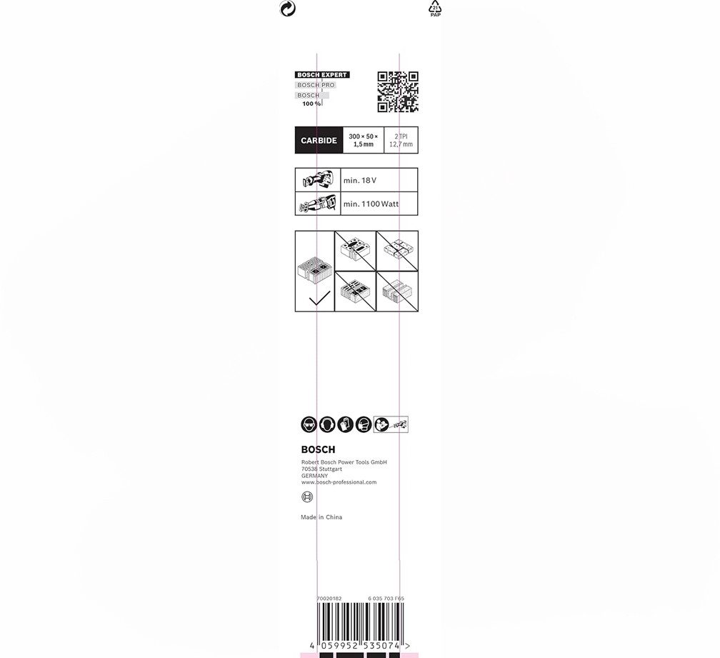 BOSCH Säbelsägeblatt Bosch Professionel Hollow Brick günstig online kaufen